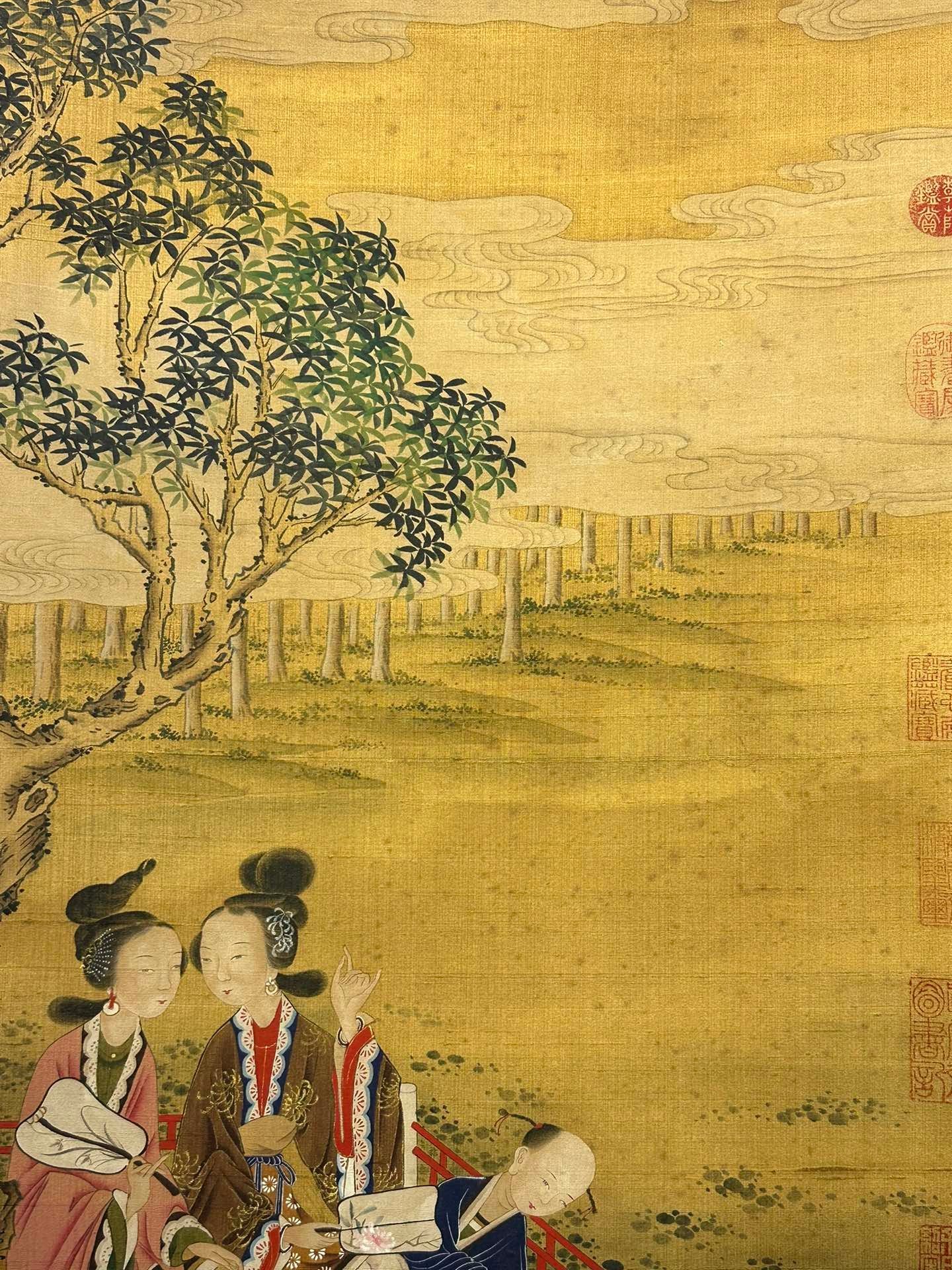 Chinese scroll painting Leng Mei