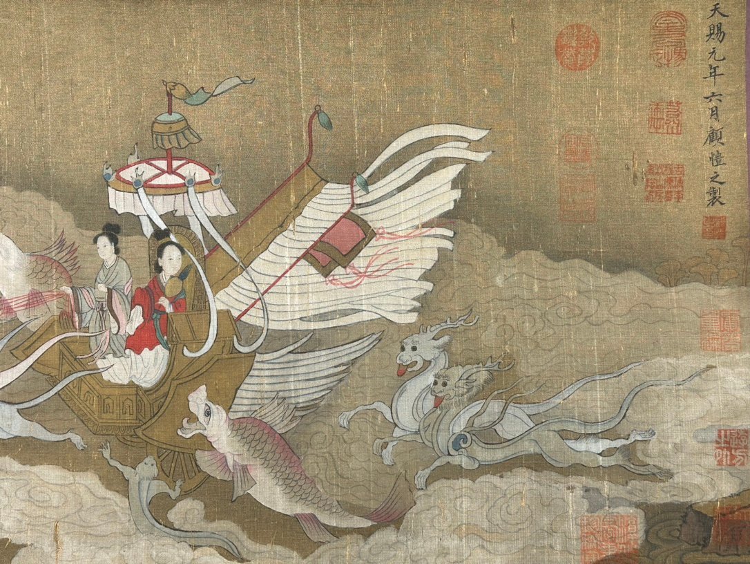Chinese scroll painting Gu Kaizhi