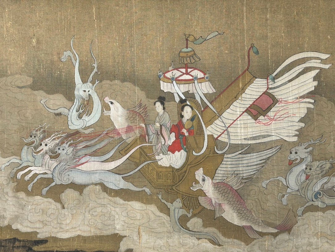 Chinese scroll painting Gu Kaizhi