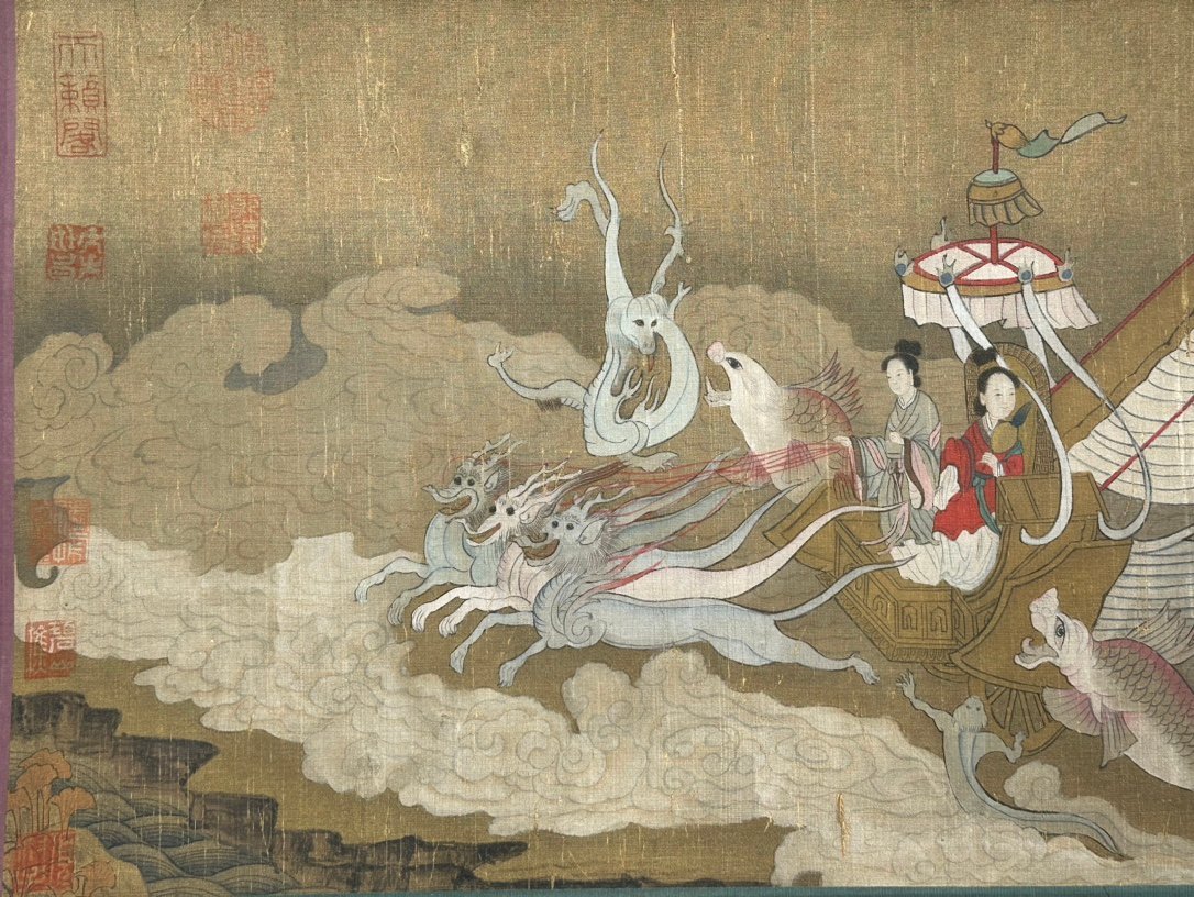 Chinese scroll painting Gu Kaizhi