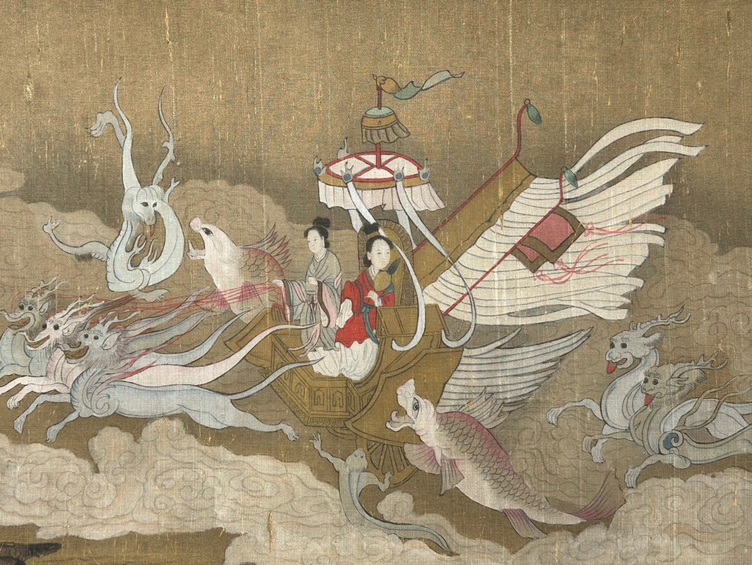 Chinese scroll painting Gu Kaizhi