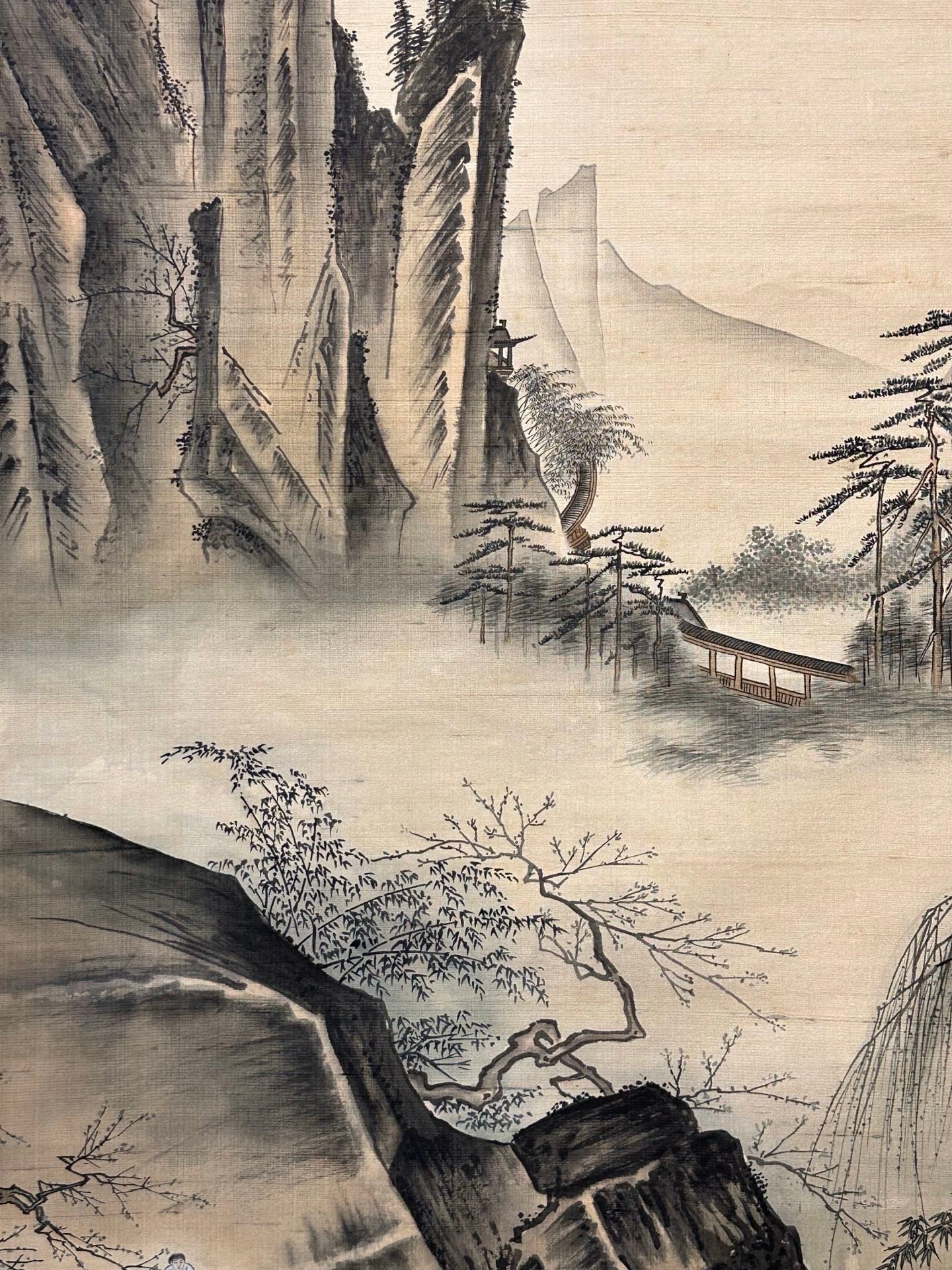 Chinese scroll painting Zhang Daqian