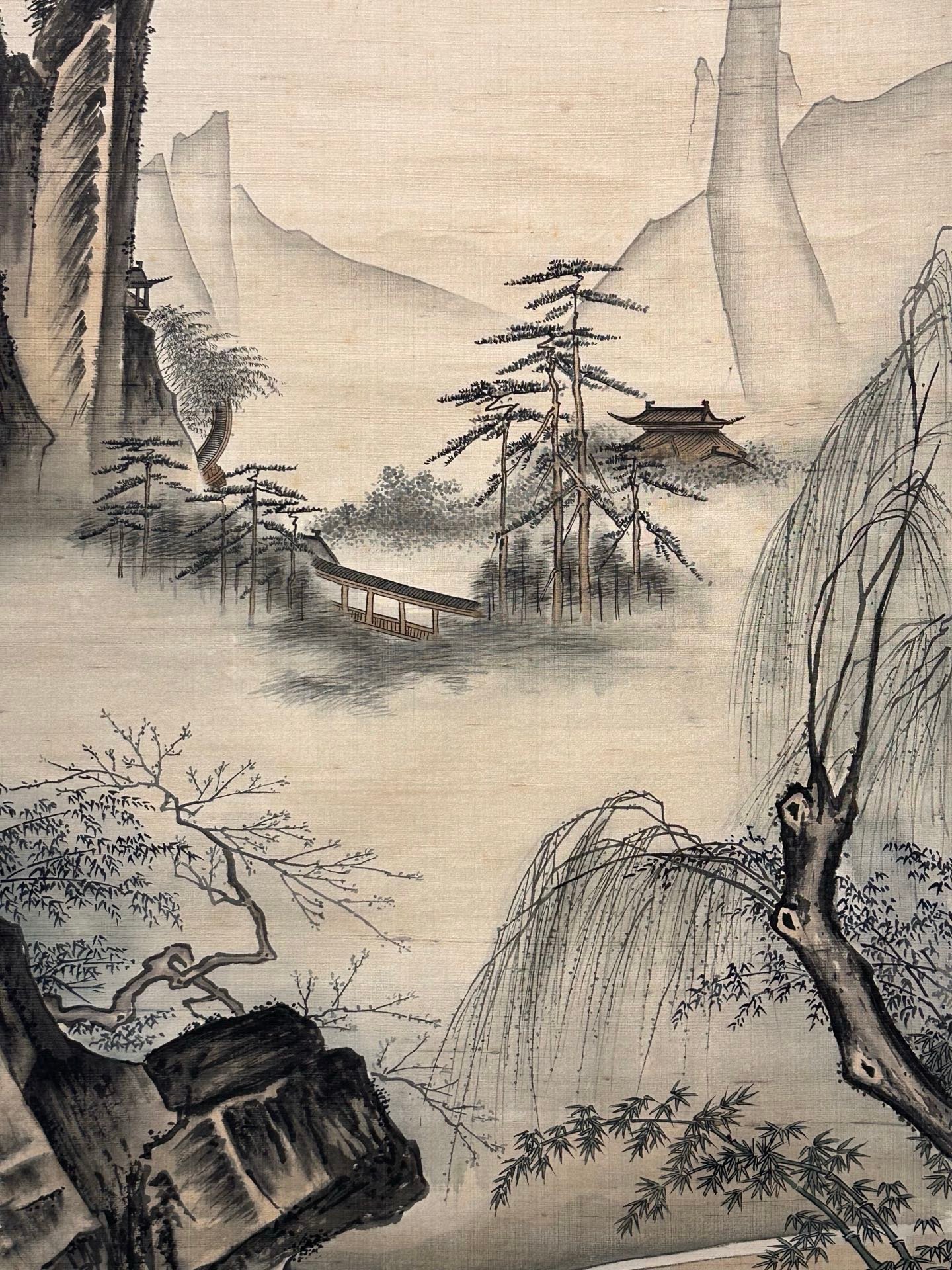 Chinese scroll painting Zhang Daqian