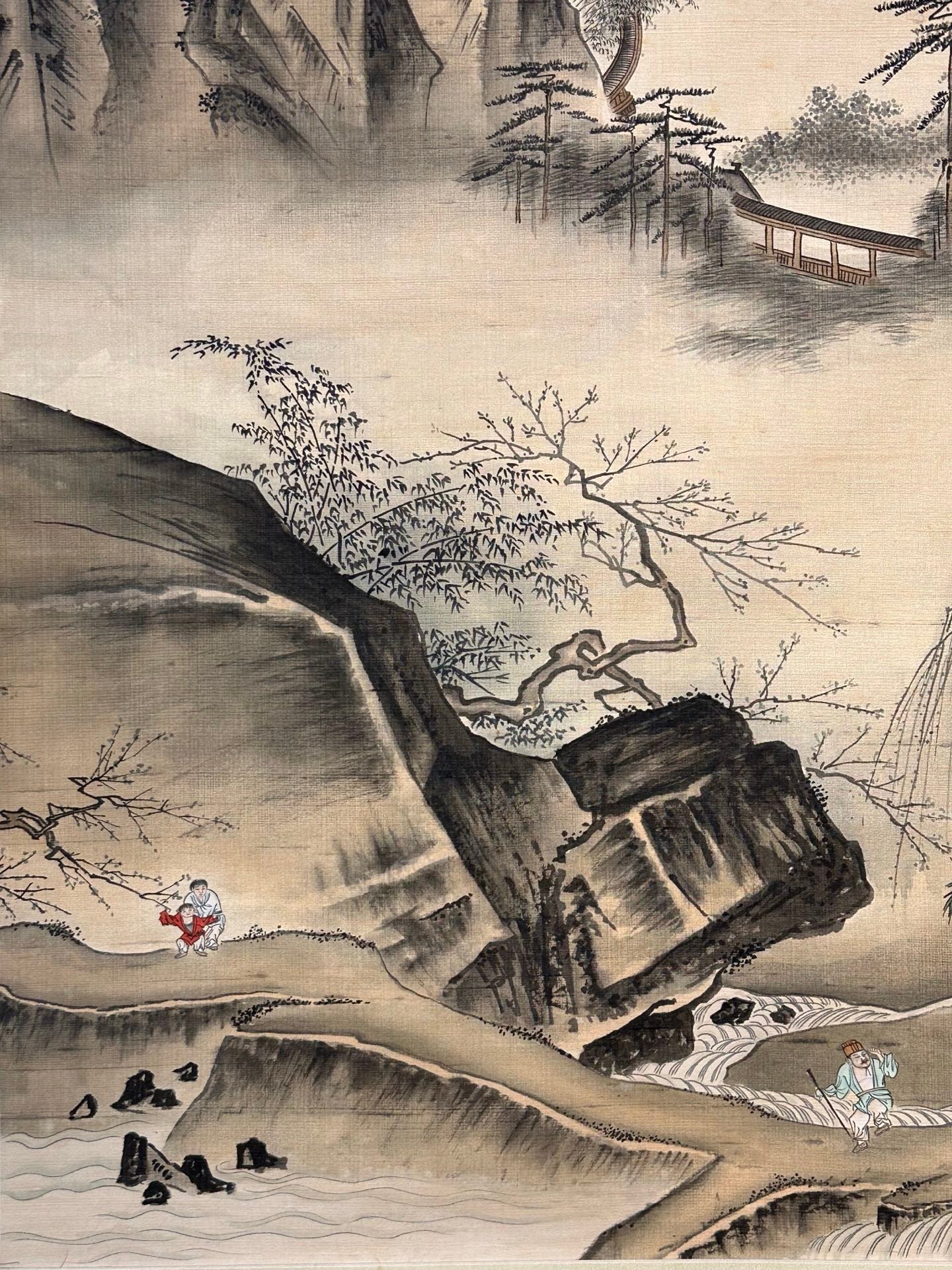Chinese scroll painting Zhang Daqian