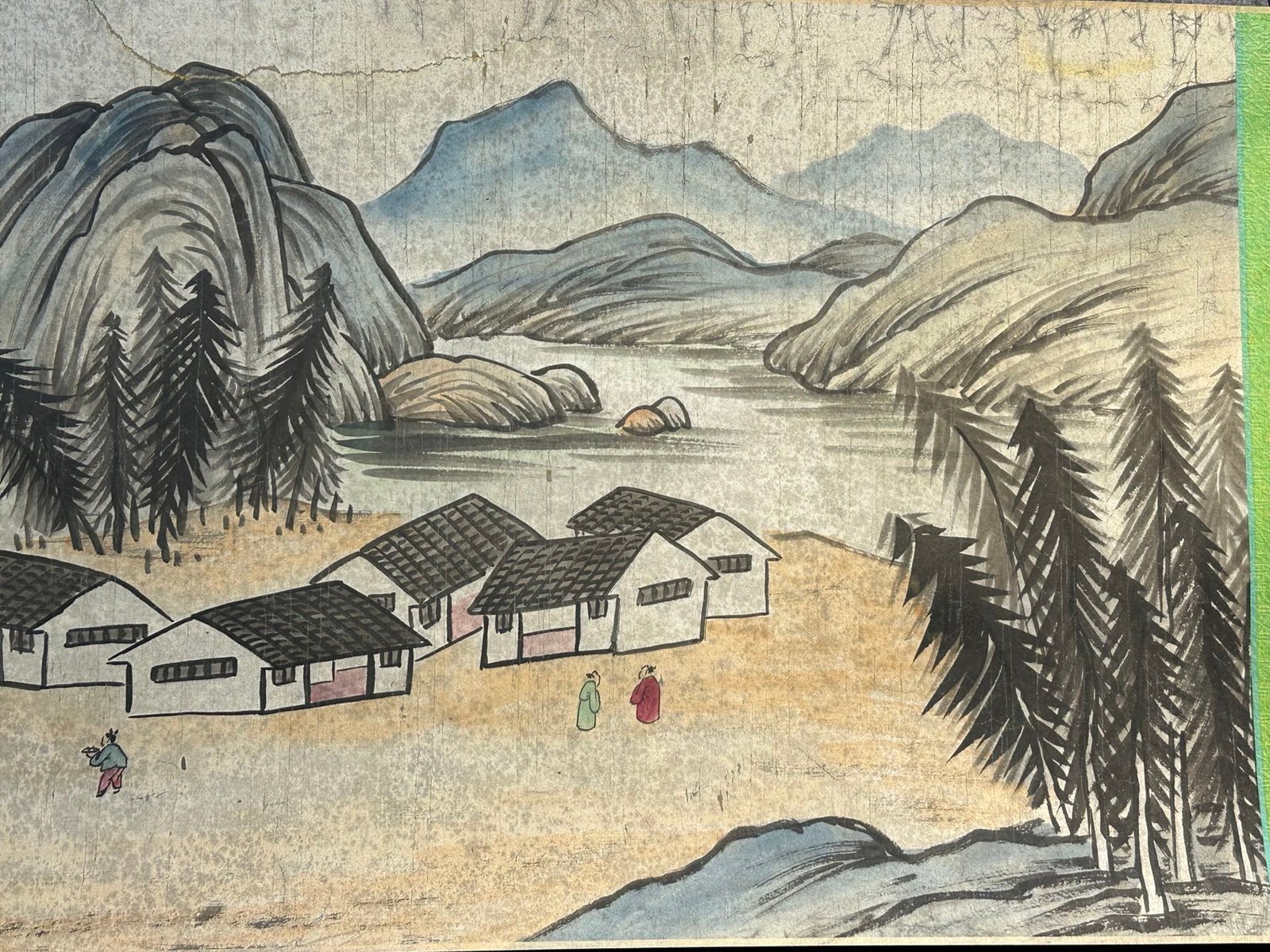 Chinese scroll painting Qi Baishi