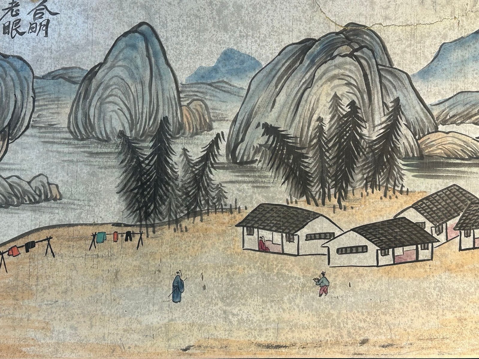 Chinese scroll painting Qi Baishi