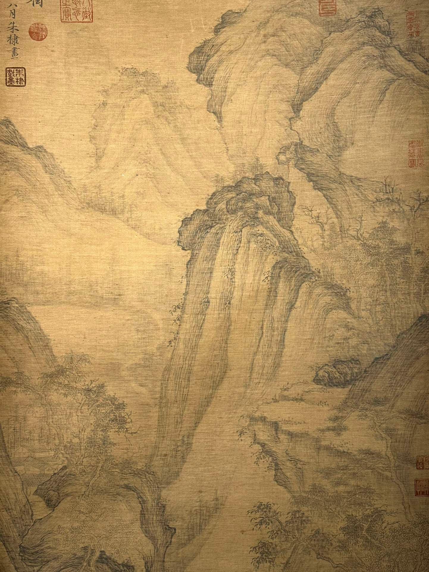 Chinese scroll painting Zhu Di