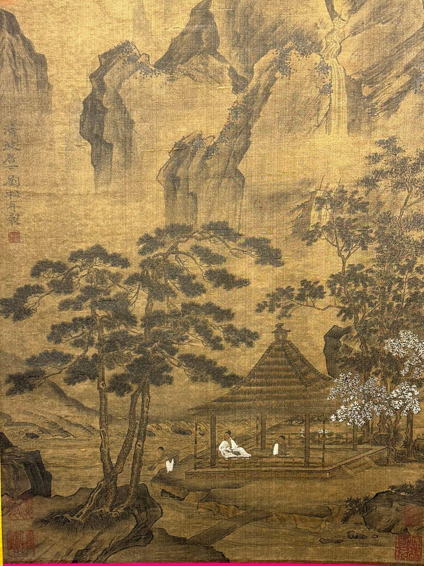 Chinese scroll painting Liu Songnian