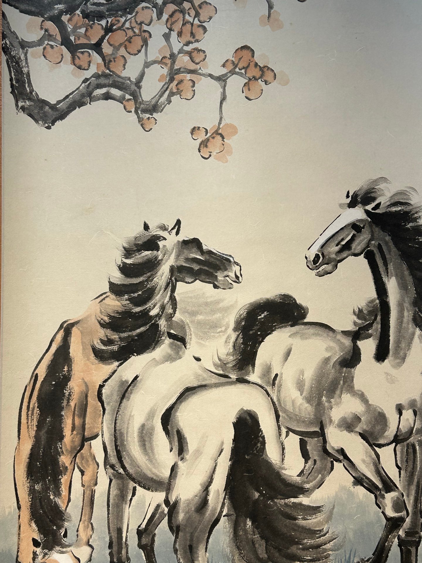 Chinese scroll painting Xu Beihong
