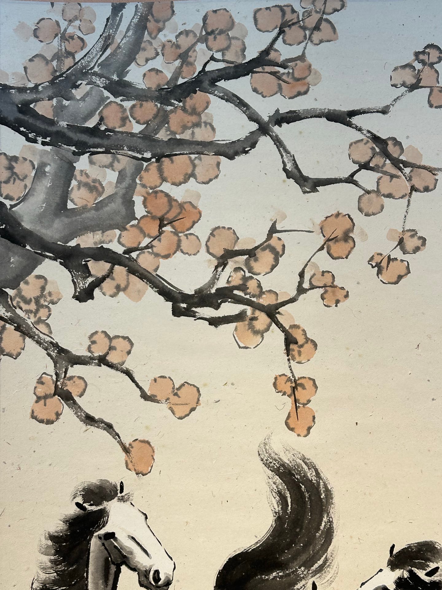 Chinese scroll painting Xu Beihong