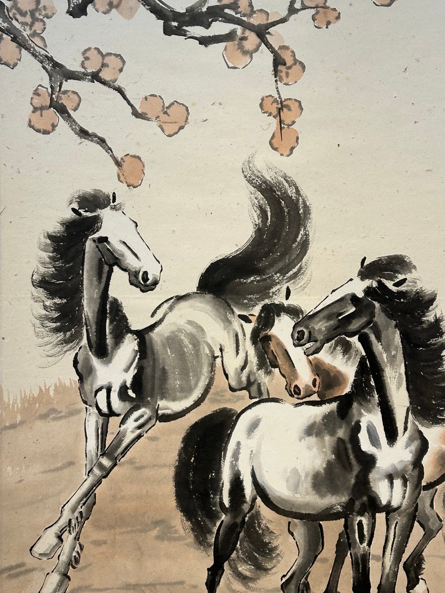 Chinese scroll painting Xu Beihong