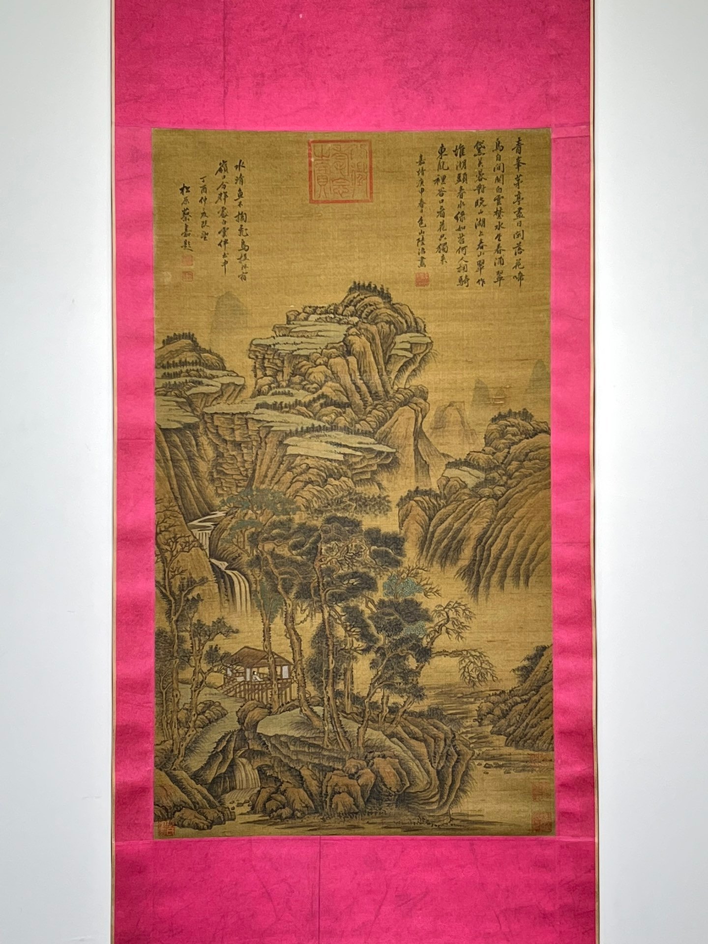 Chinese scroll painting Lu Zhi