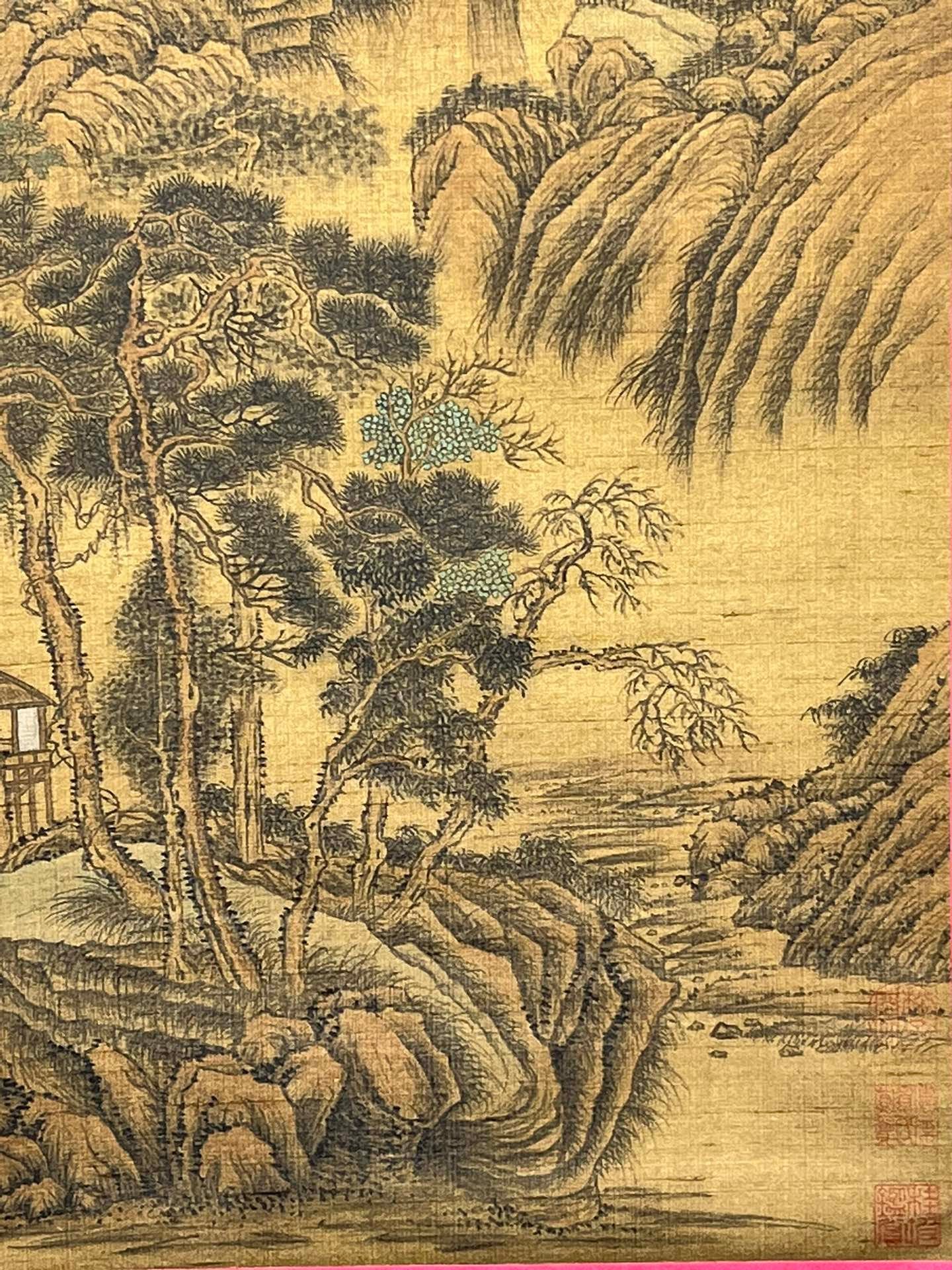 Chinese scroll painting Lu Zhi