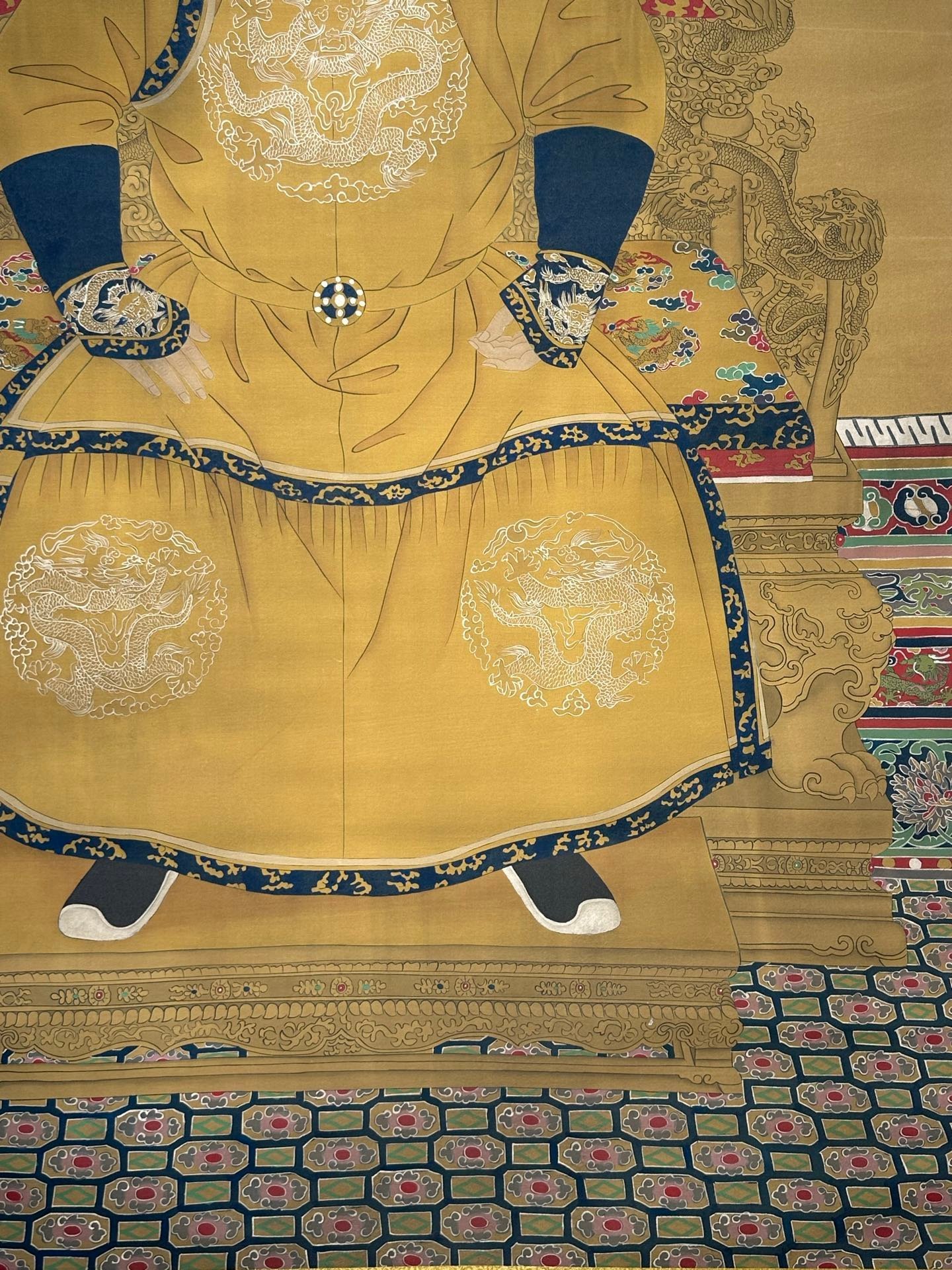 Chinese scroll painting Giuseppe