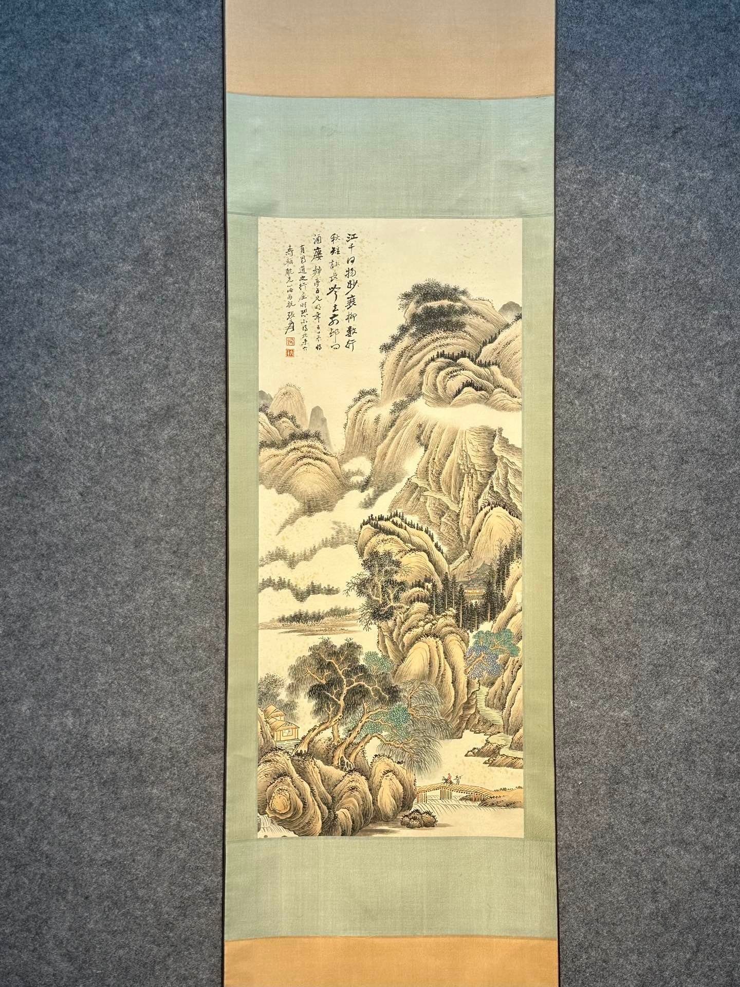 Chinese scroll painting Zhang Daqian