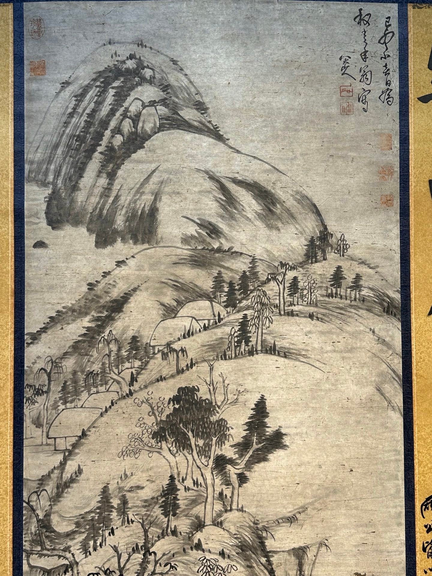 Chinese scroll painting Ba Da Shan Ren