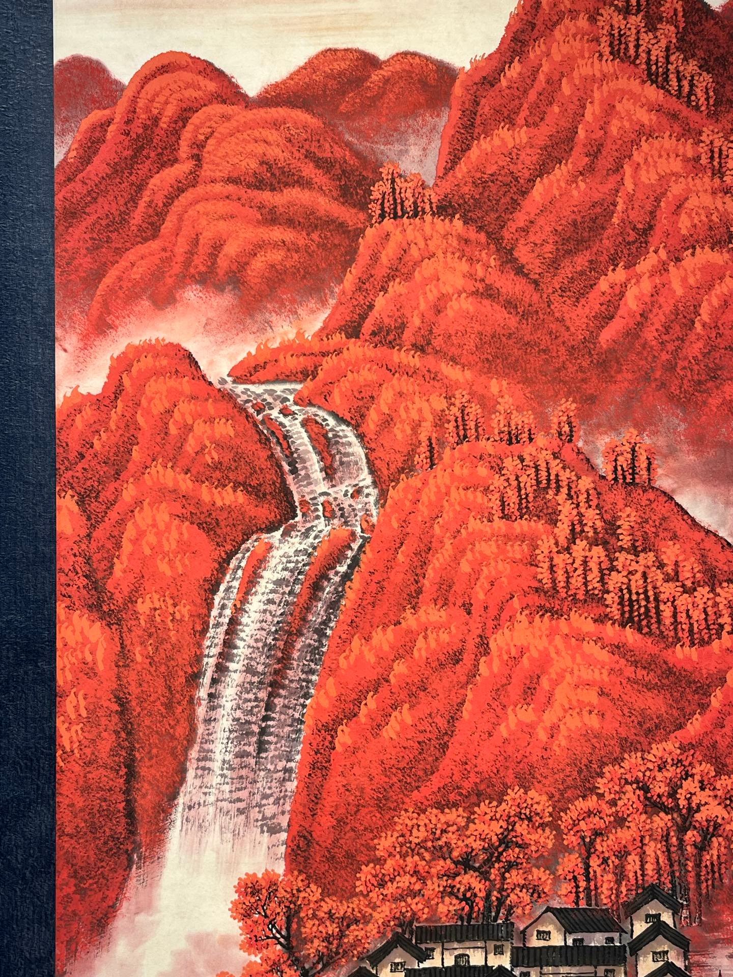 Chinese scroll painting Li Keran