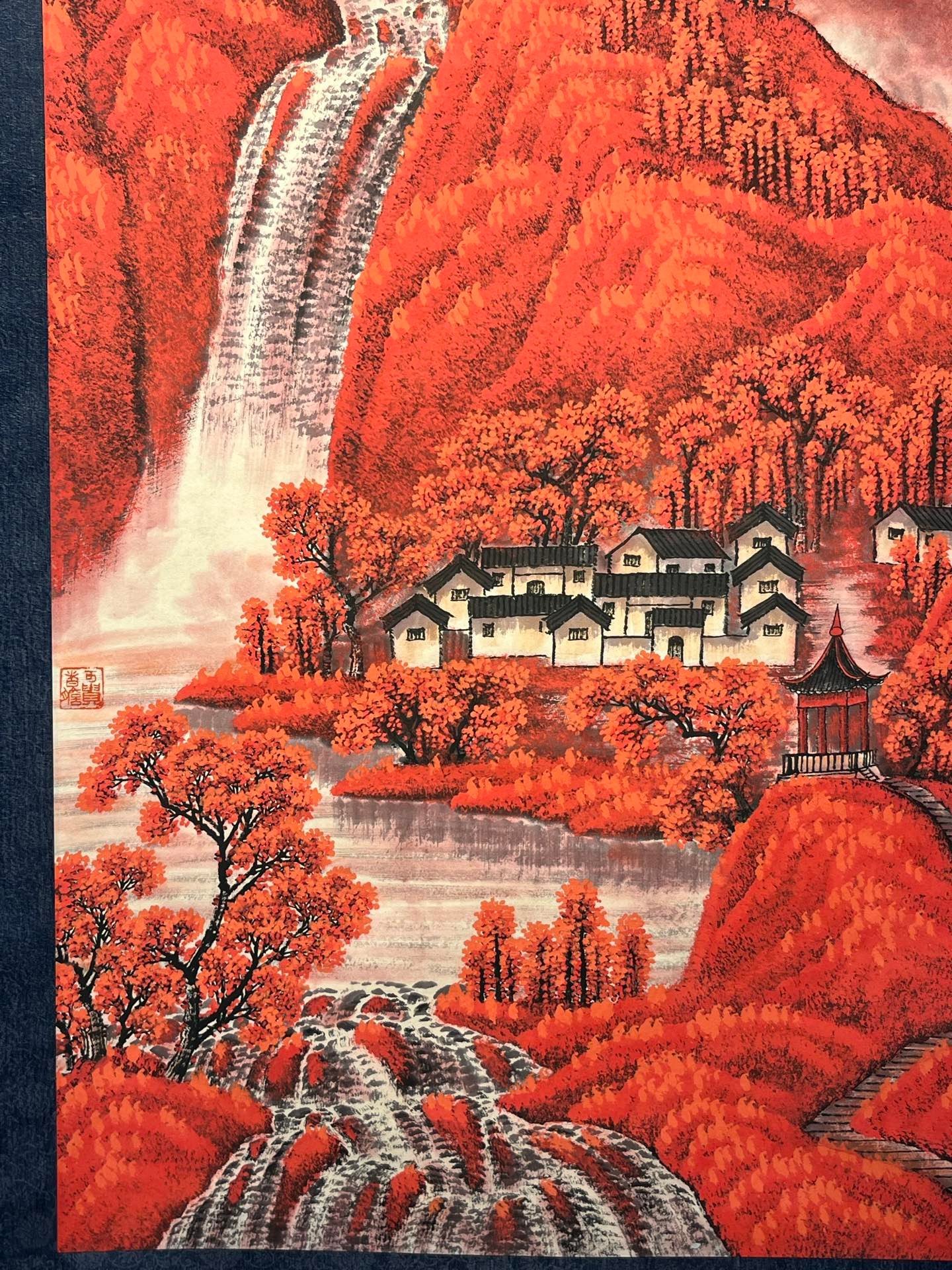 Chinese scroll painting Li Keran