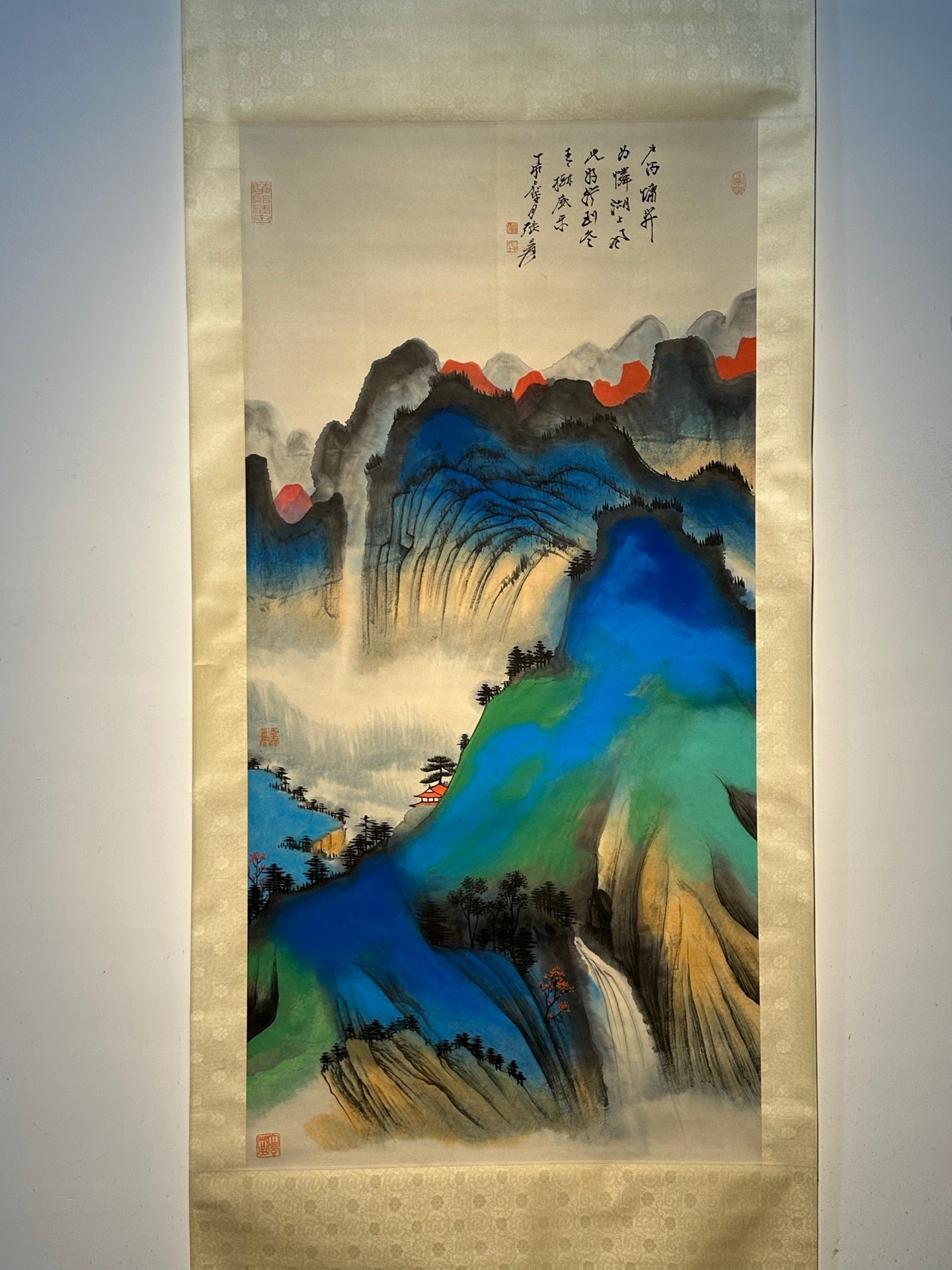 Chinese scroll painting Zhang Daqian