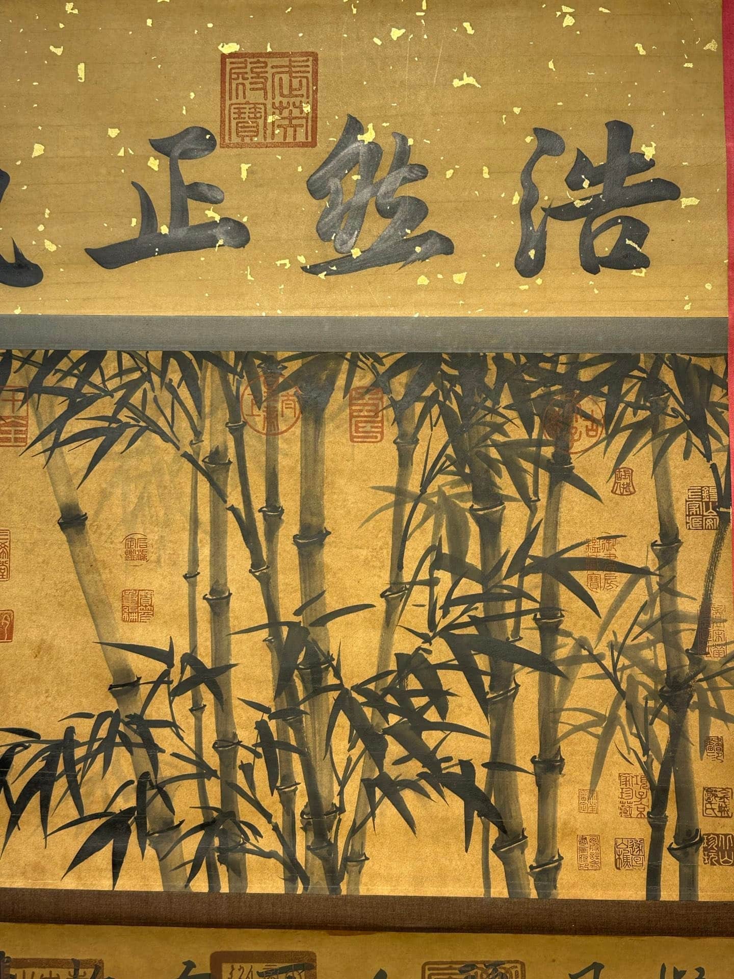 Chinese scroll painting Wang Anshi