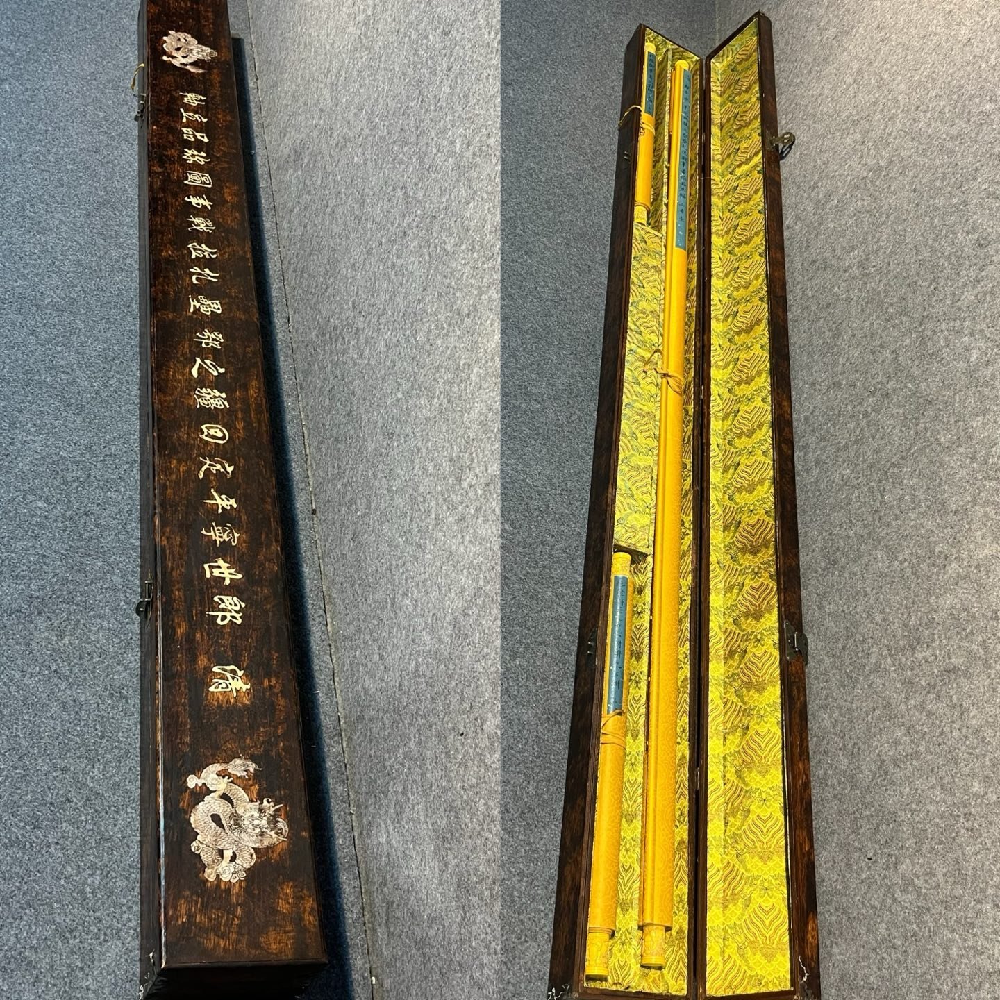 Chinese scroll painting Giuseppe