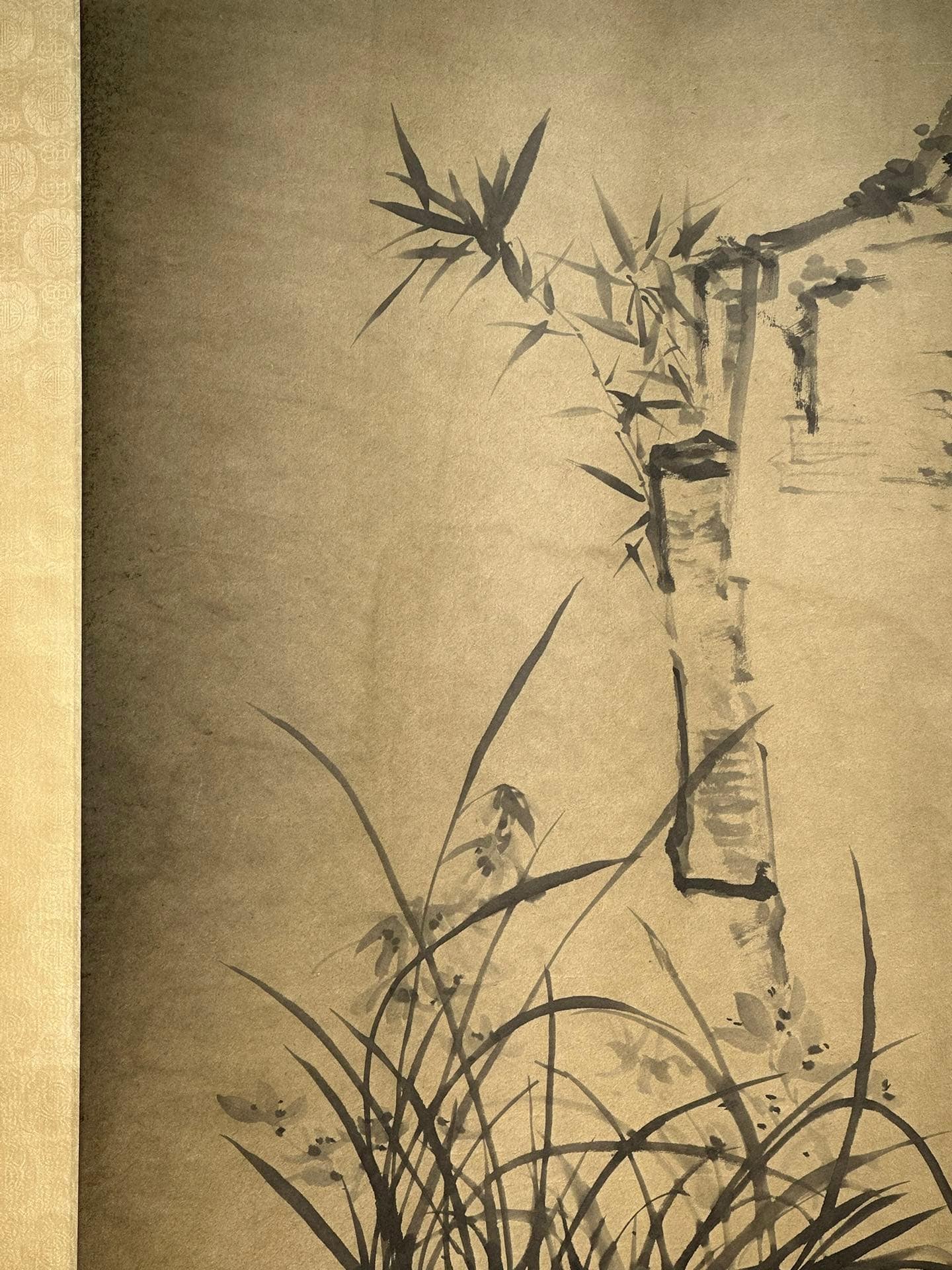 Chinese scroll painting Zheng Banqiao