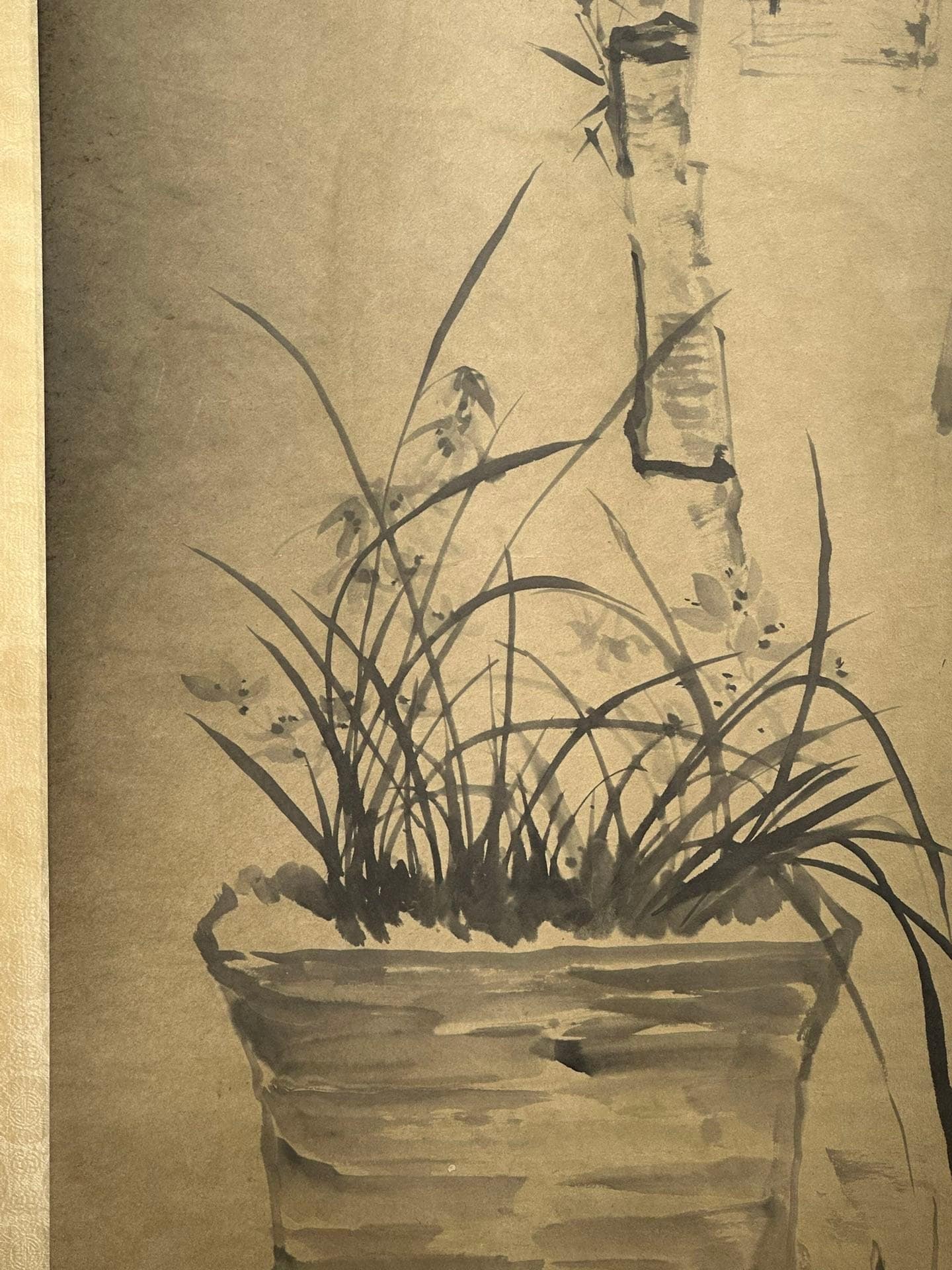 Chinese scroll painting Zheng Banqiao
