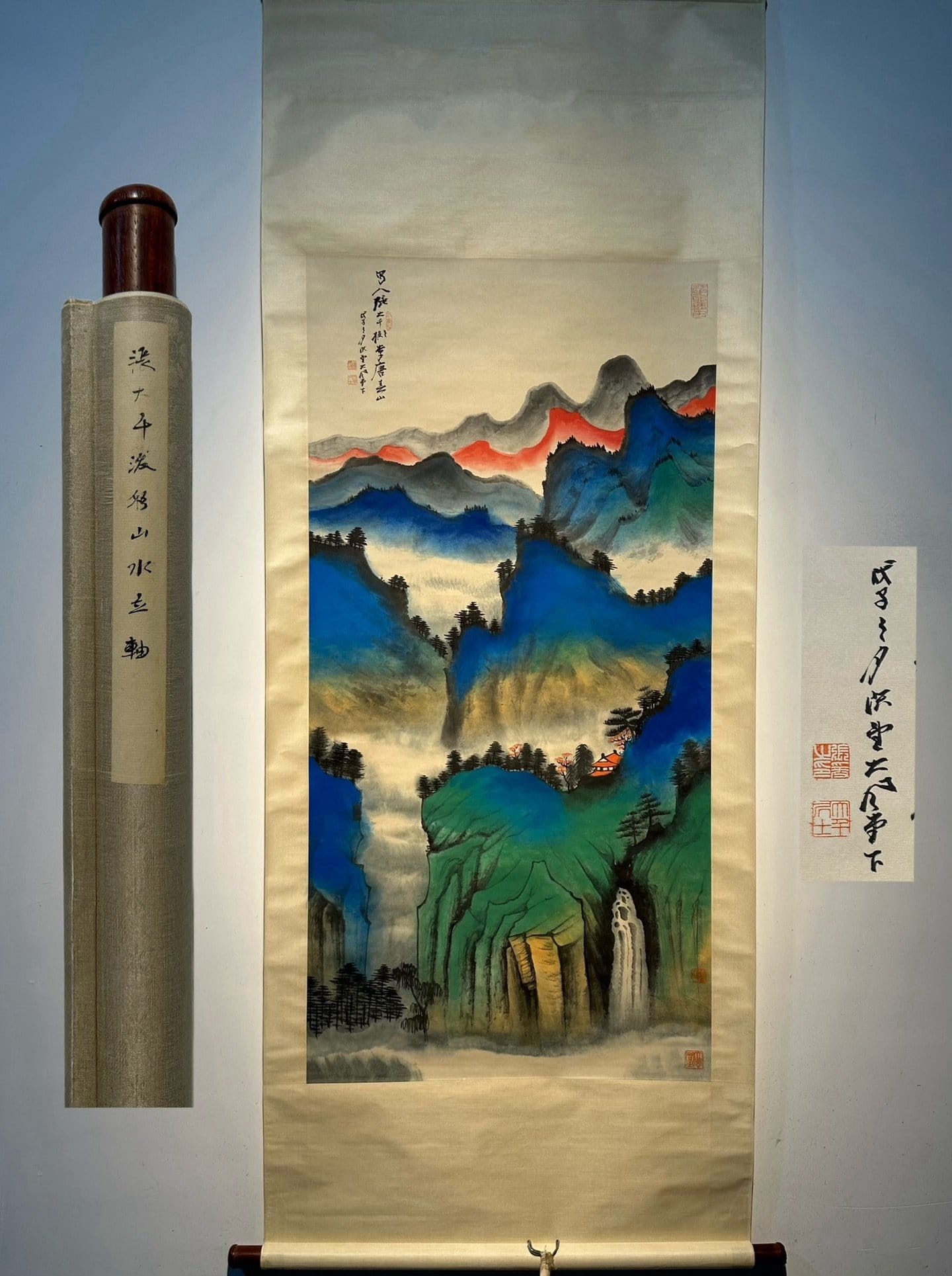 Chinese scroll painting Zhang Daqian