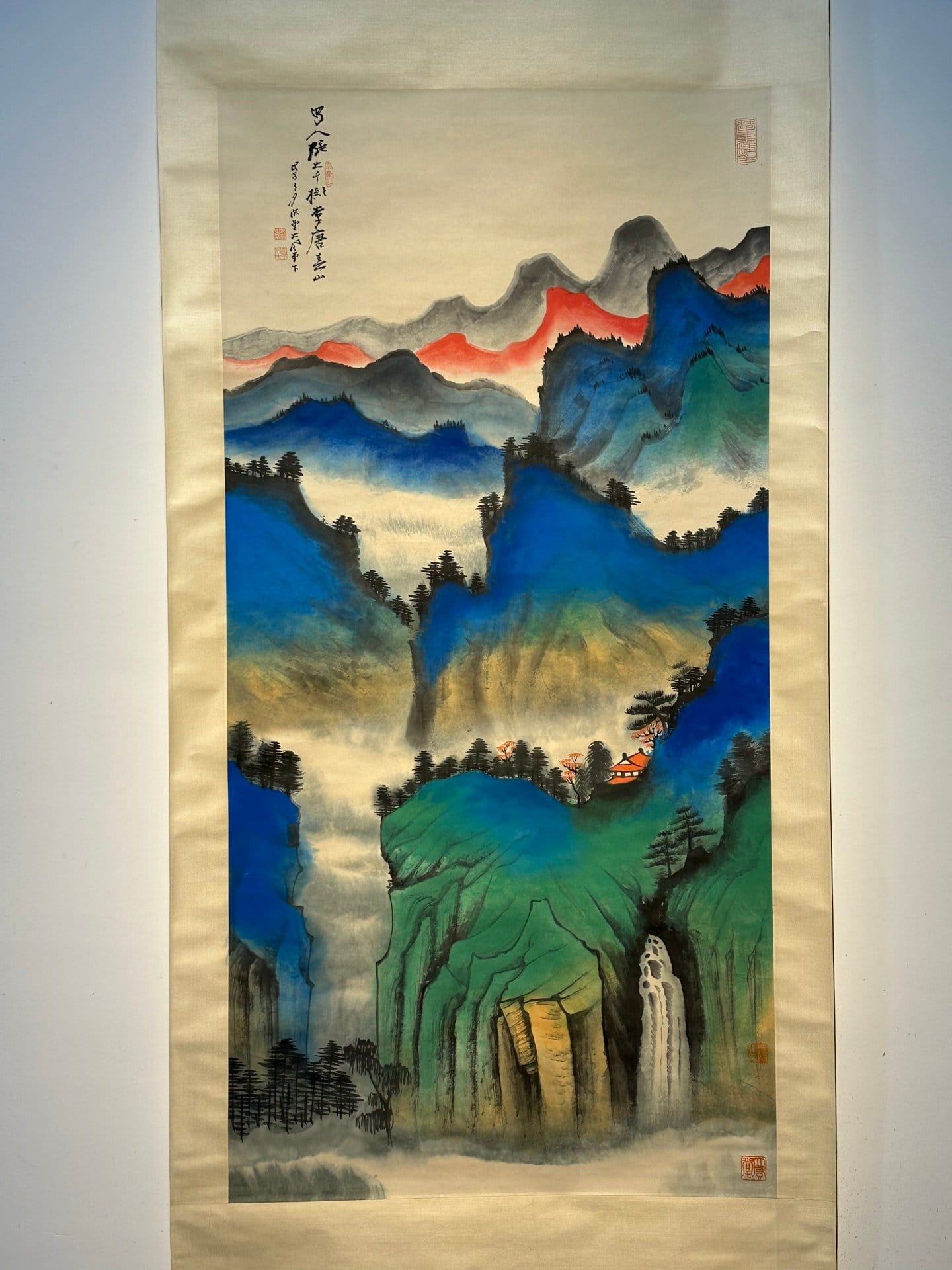 Chinese scroll painting Zhang Daqian