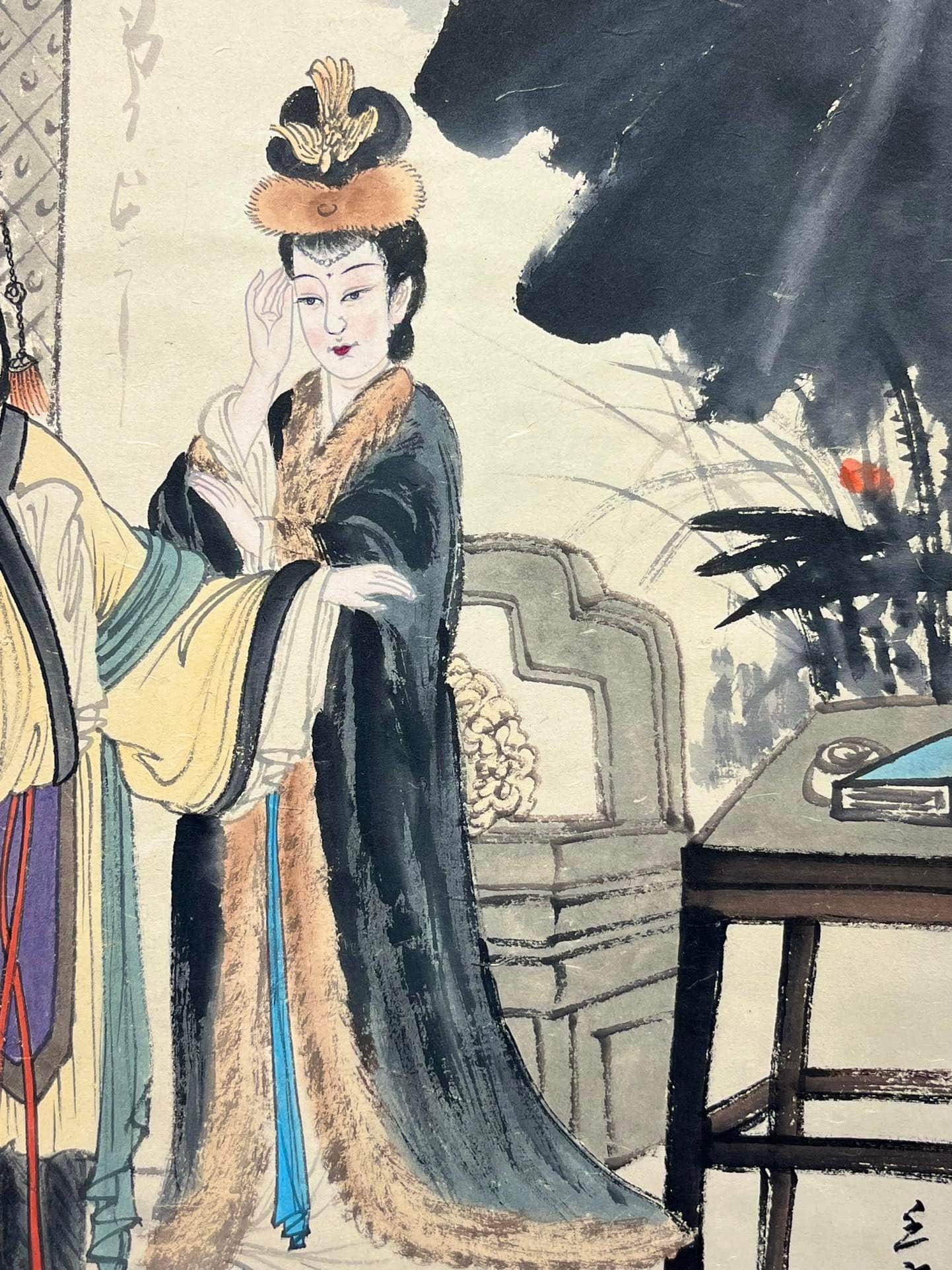 Chinese scroll painting Zhang Daqian