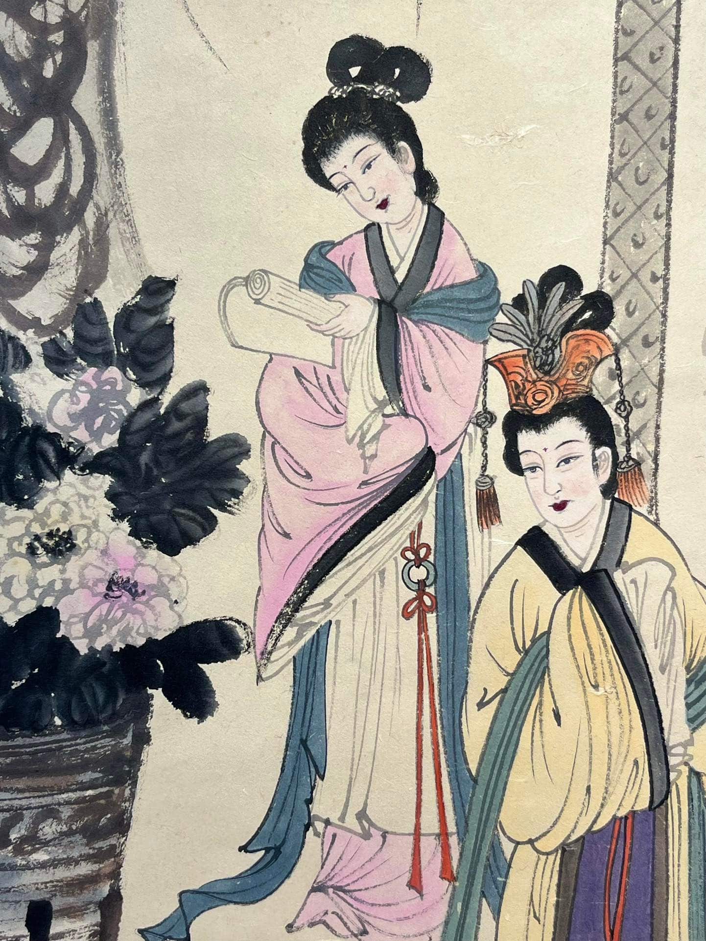 Chinese scroll painting Zhang Daqian