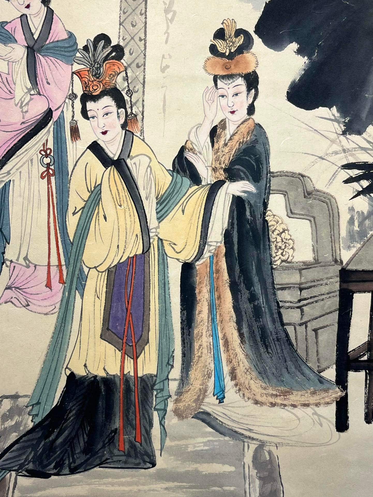 Chinese scroll painting Zhang Daqian