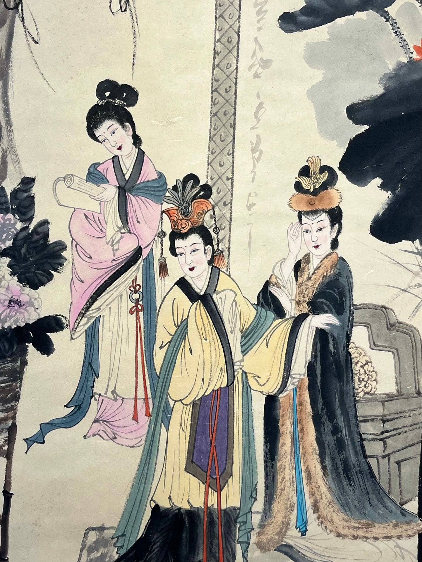 Chinese scroll painting Zhang Daqian