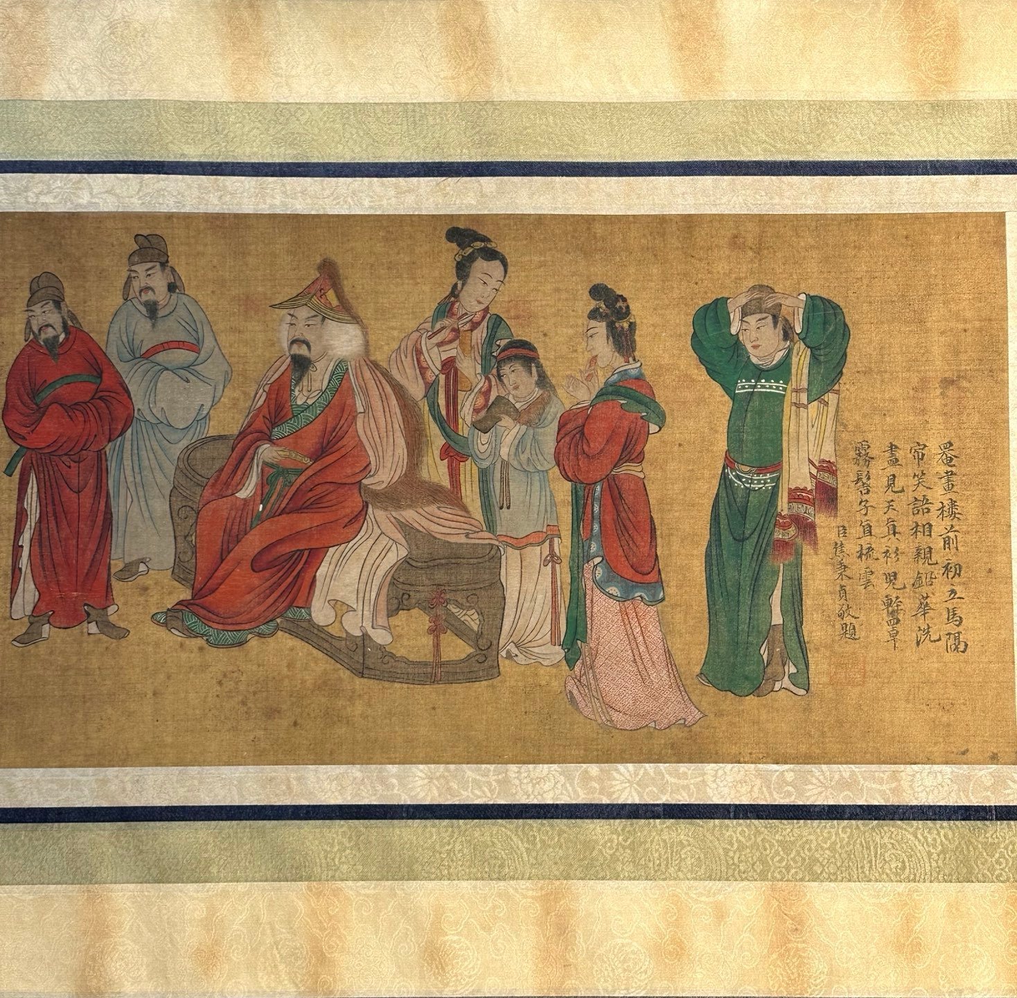 Chinese scroll painting Zhao Mengfu
