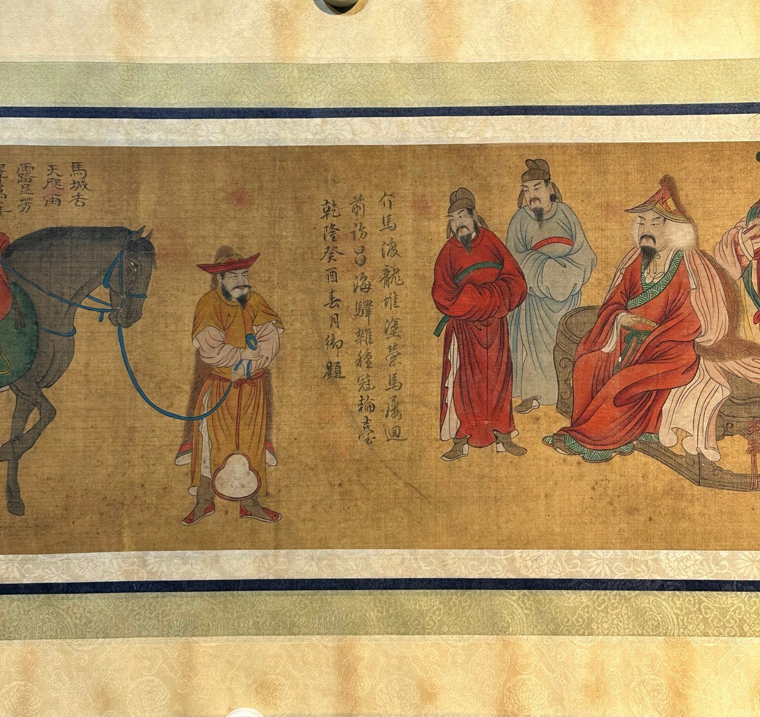 Chinese scroll painting Zhao Mengfu