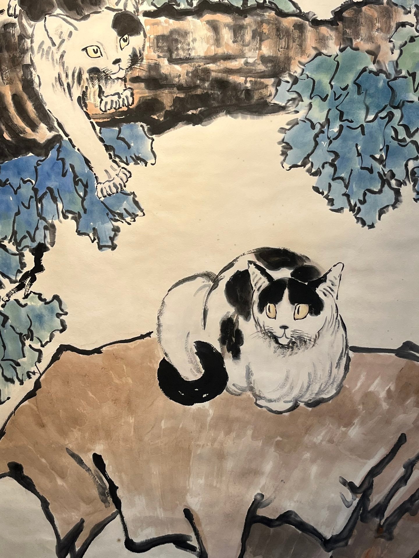 Chinese scroll painting Xu Beihong