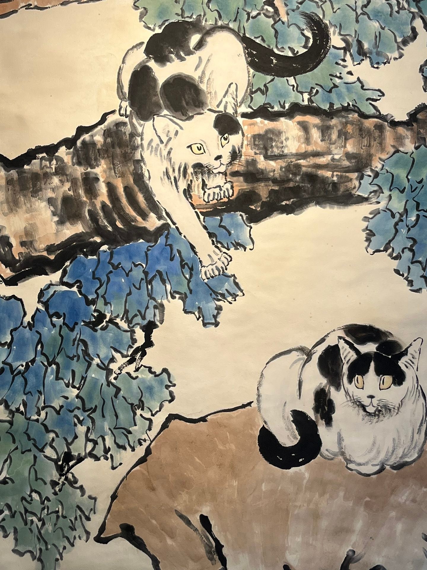 Chinese scroll painting Xu Beihong
