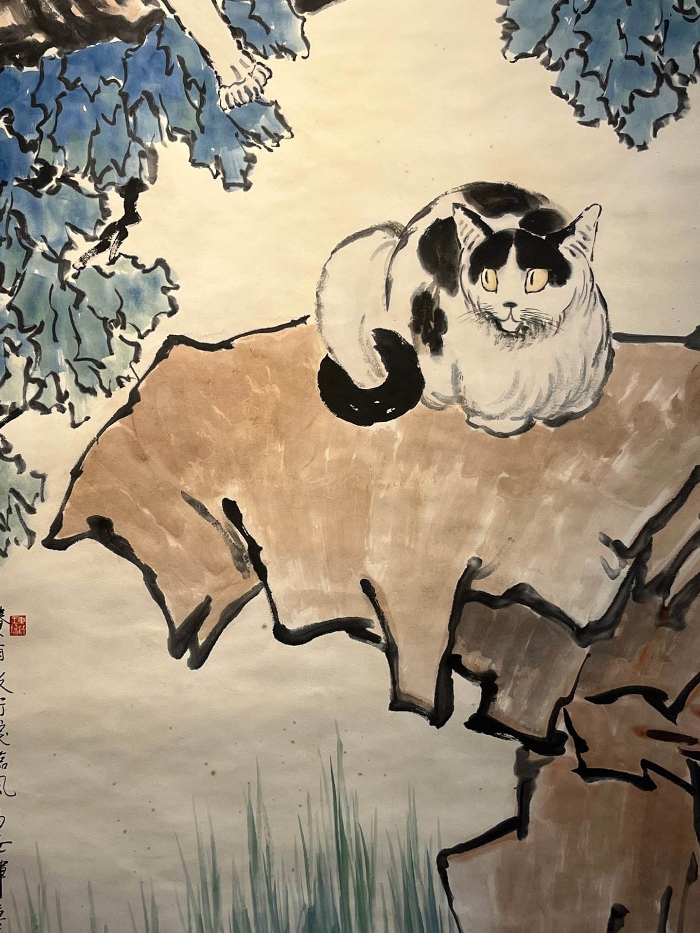 Chinese scroll painting Xu Beihong