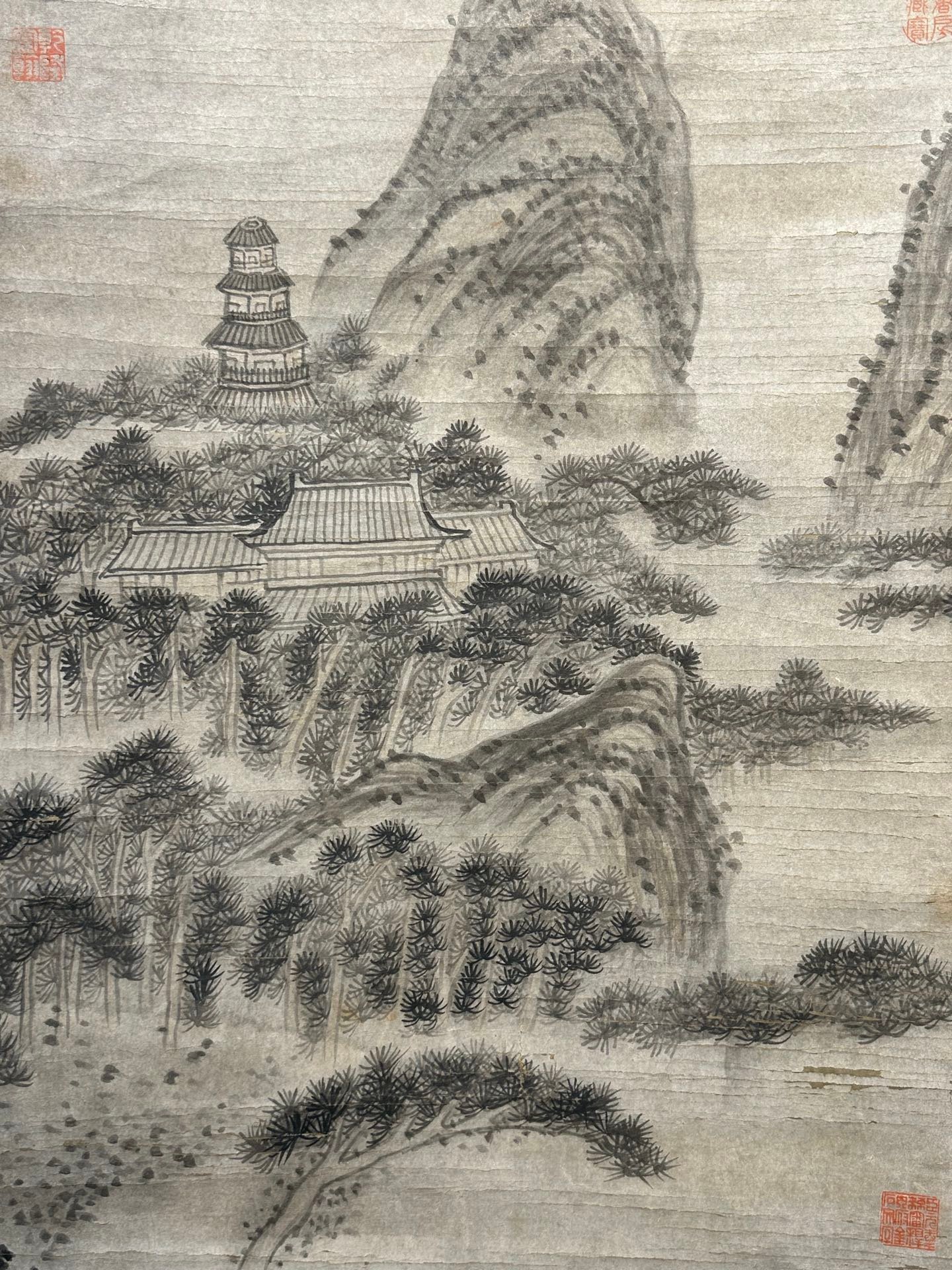 Chinese scroll painting Shi Tao