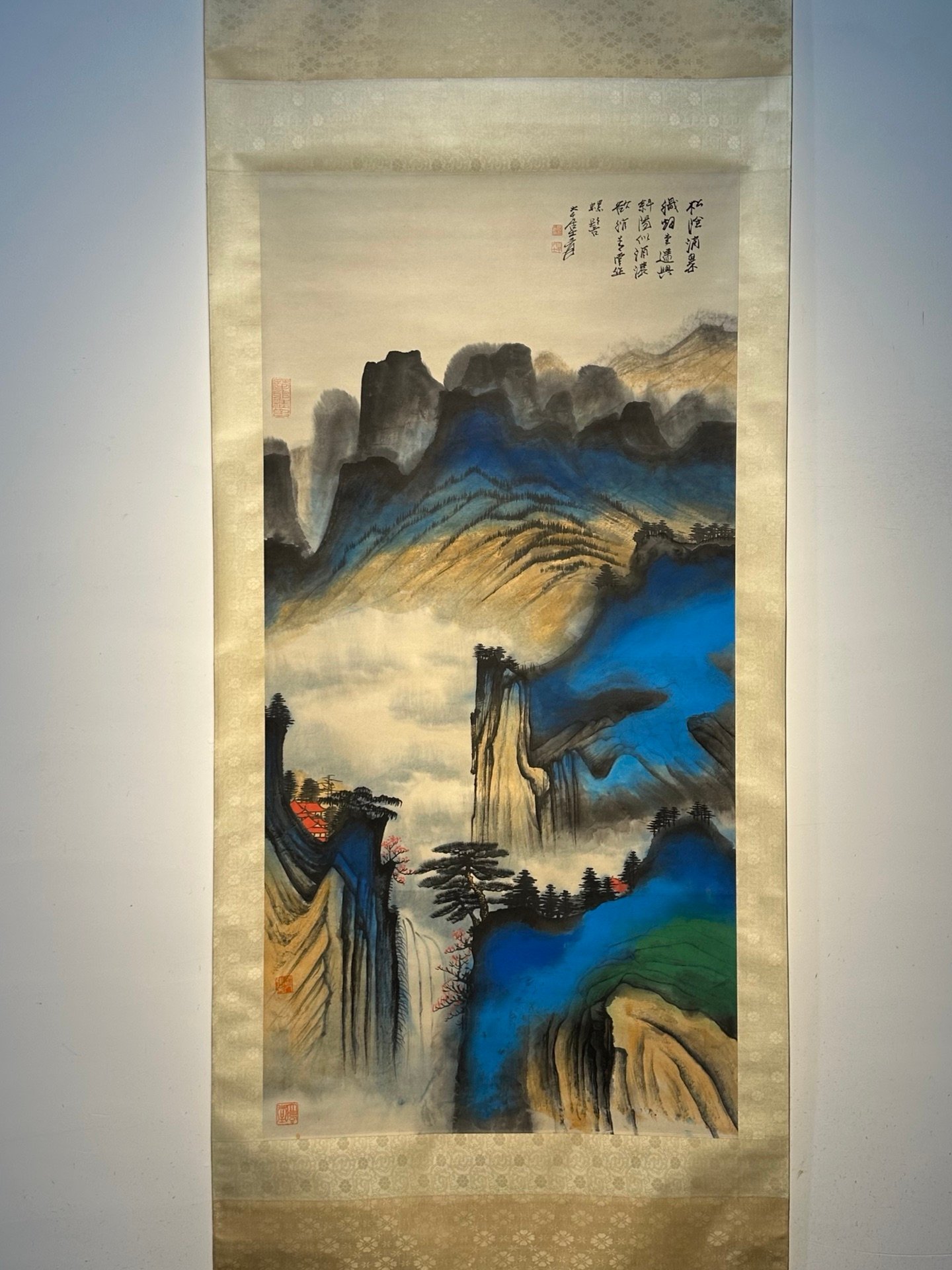 Chinese scroll painting Zhang Daqian