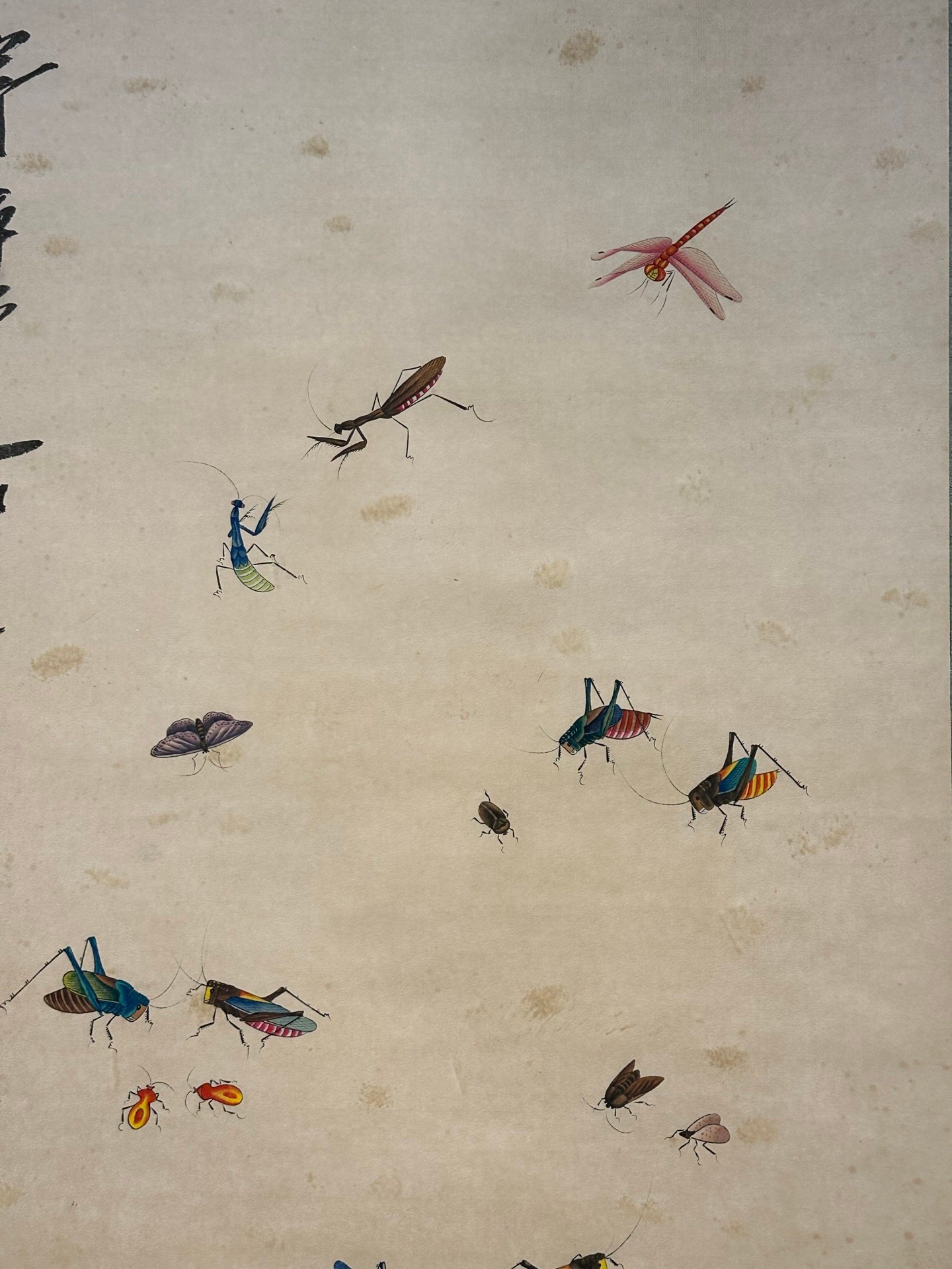 Chinese scroll painting Qi Baishi