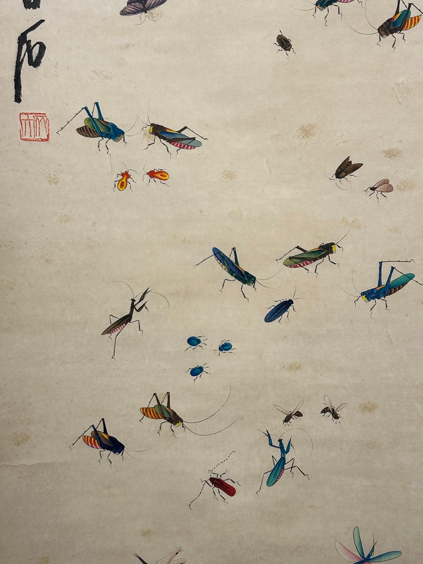 Chinese scroll painting Qi Baishi
