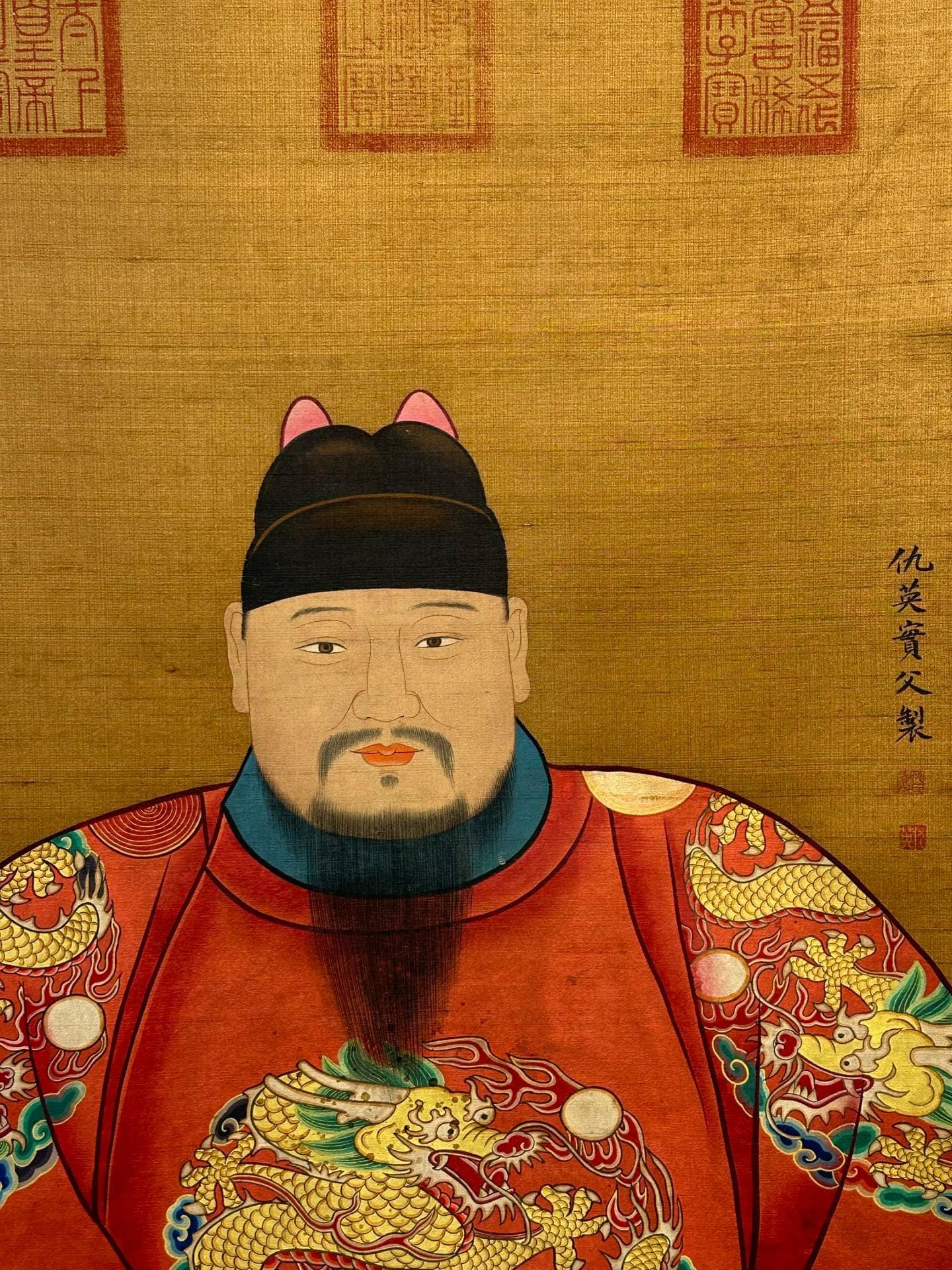 Chinese scroll painting Qiu Ying
