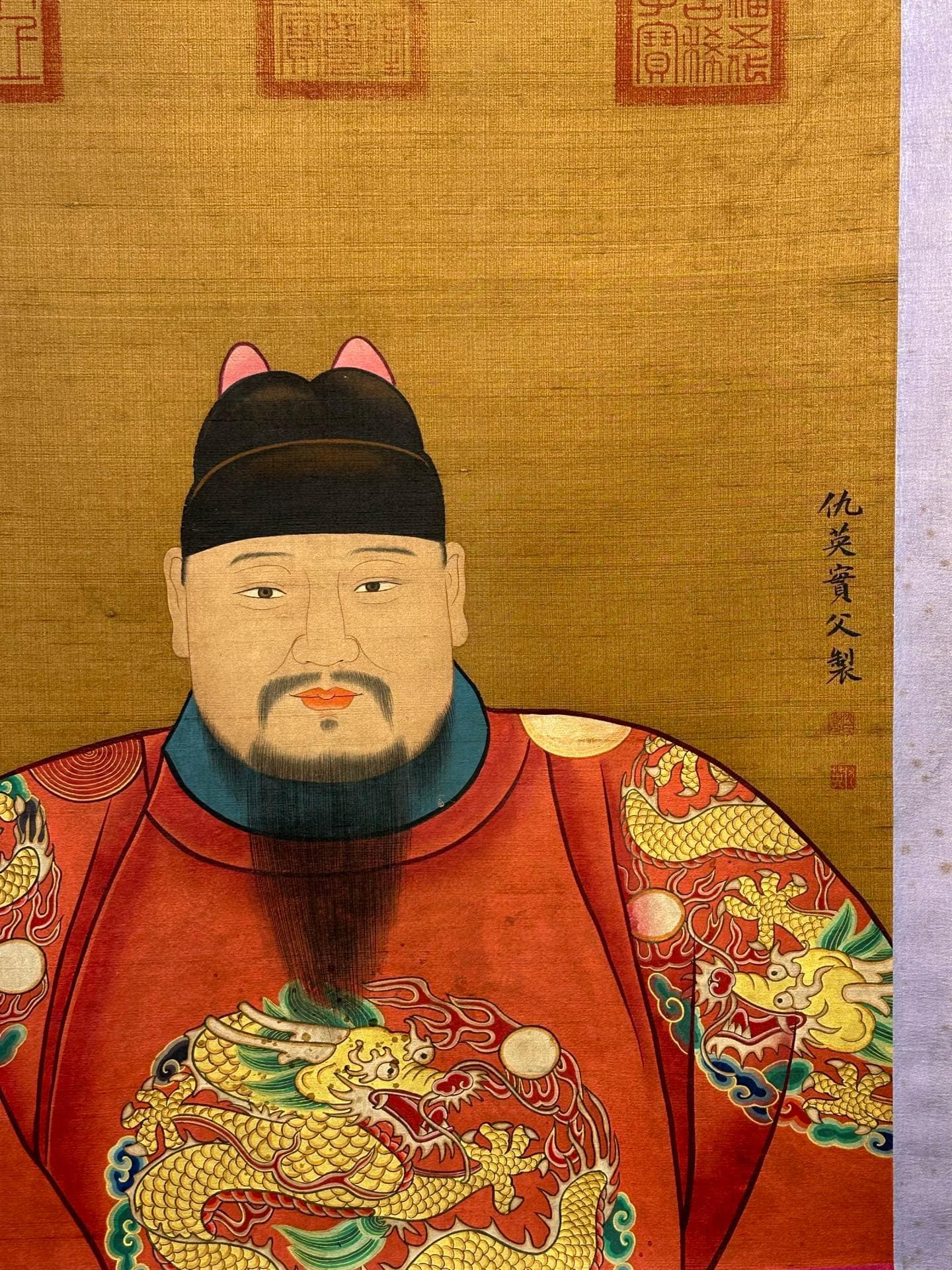 Chinese scroll painting Qiu Ying