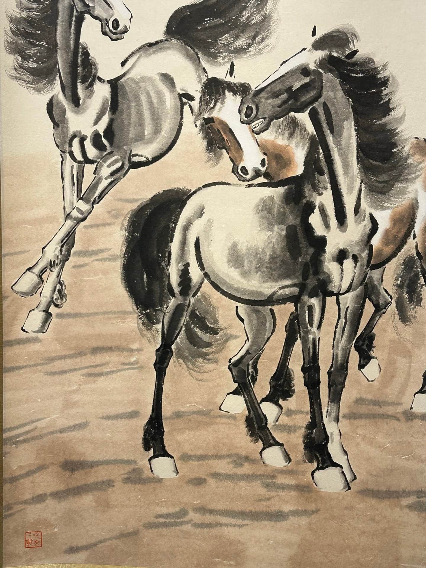 Chinese scroll painting Xu Shichang
