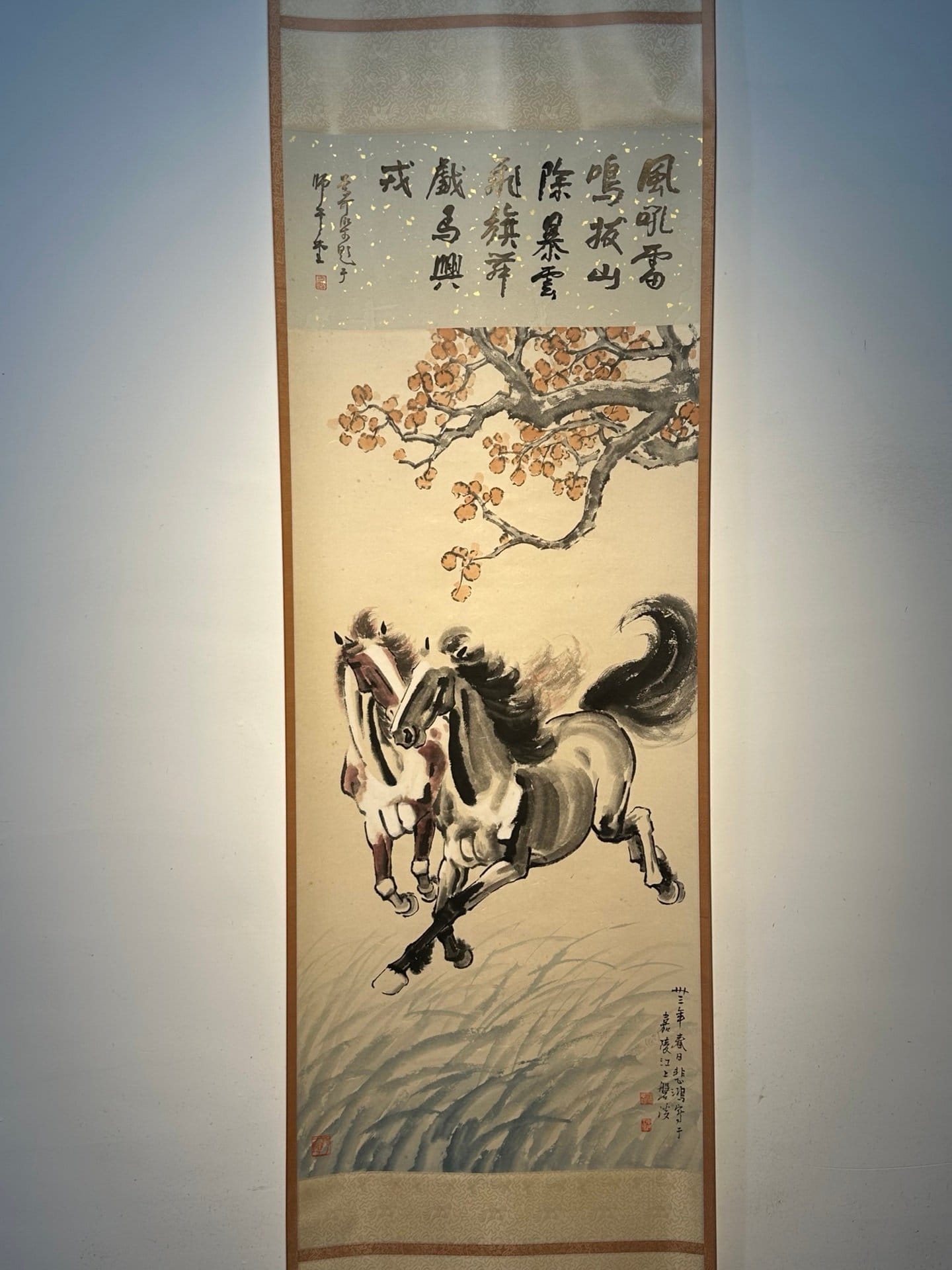 Chinese scroll painting Xu Beihong’