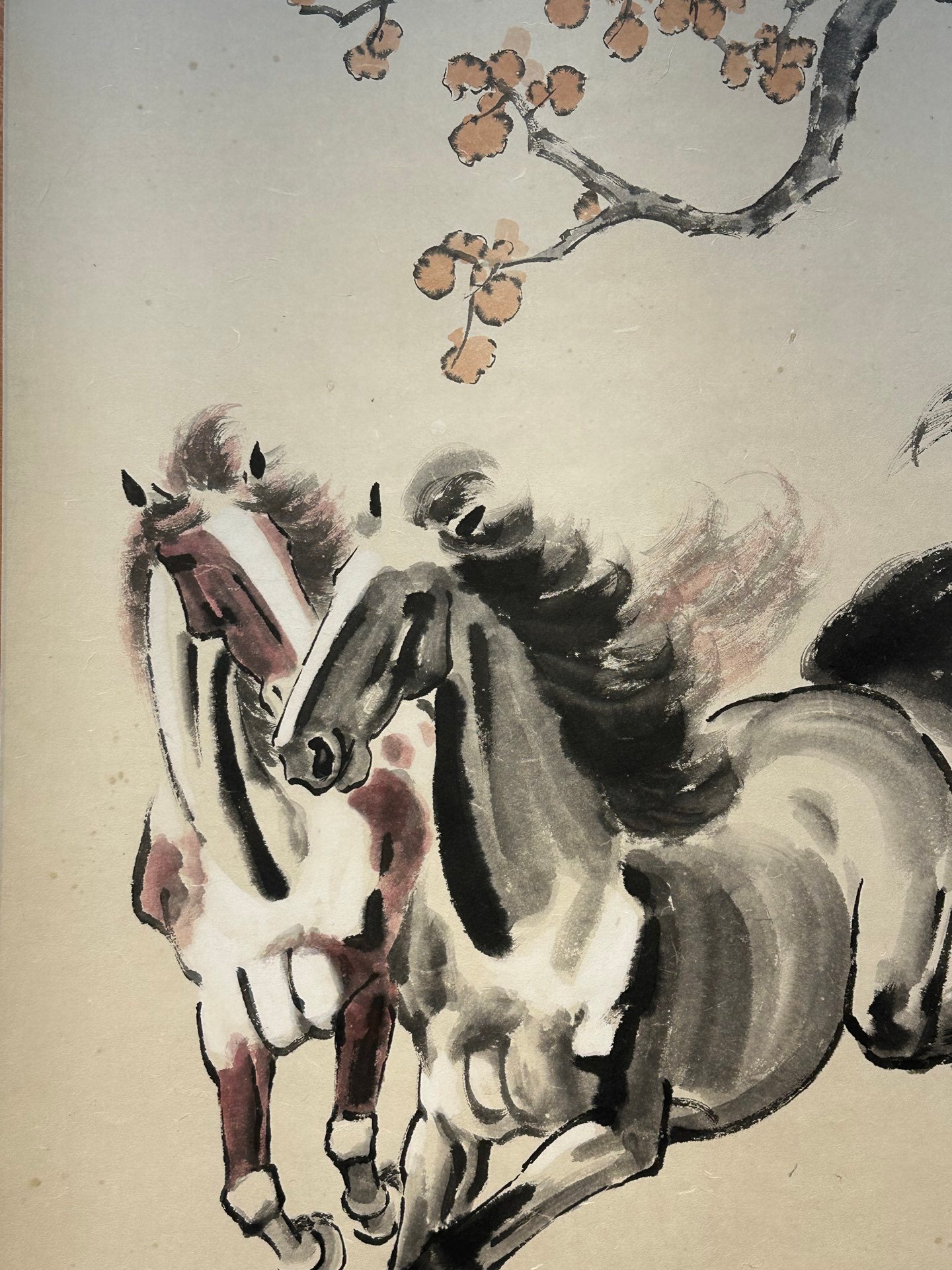 Chinese scroll painting Xu Beihong’