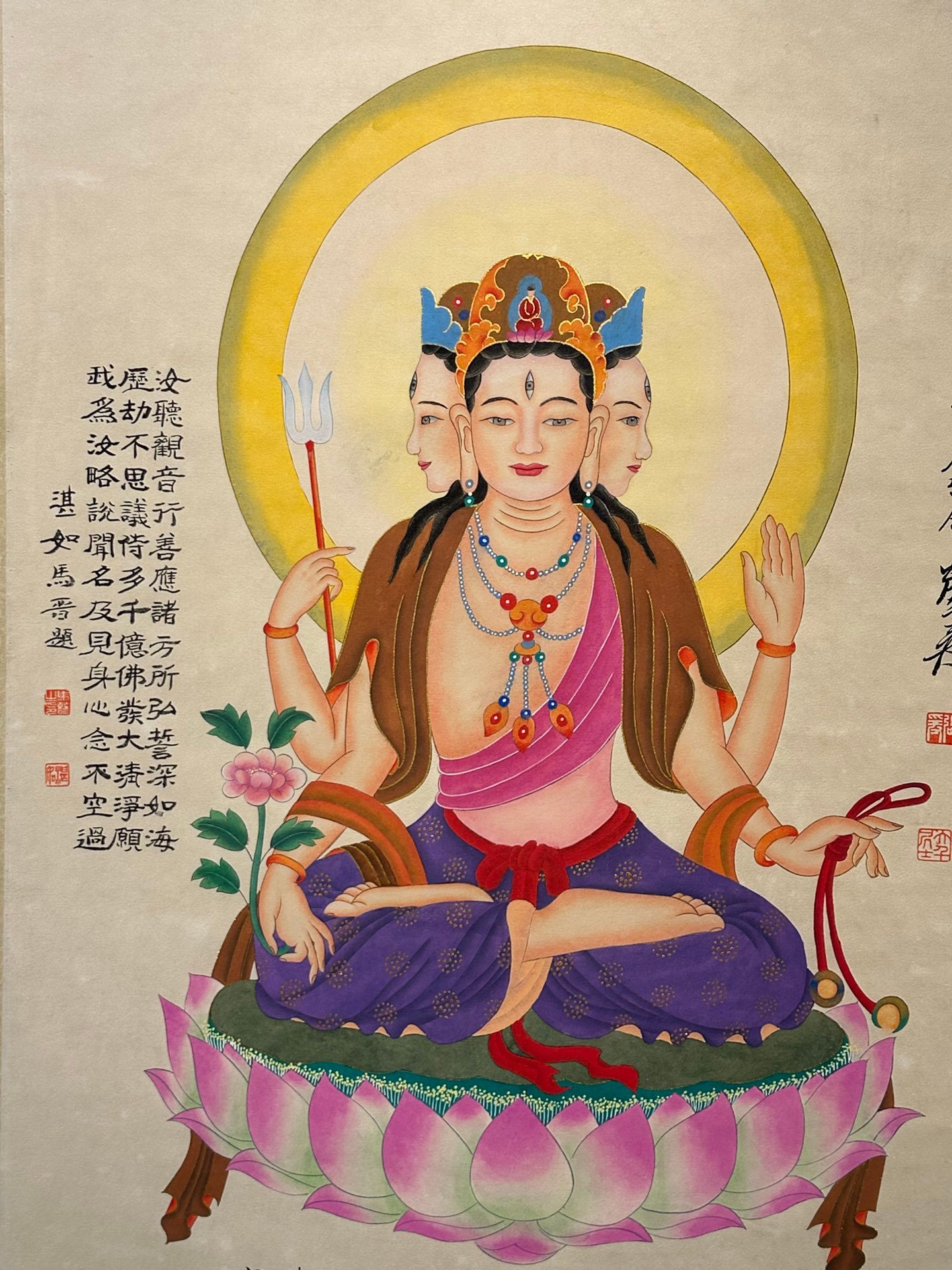 Chinese scroll painting Zhang Daqian