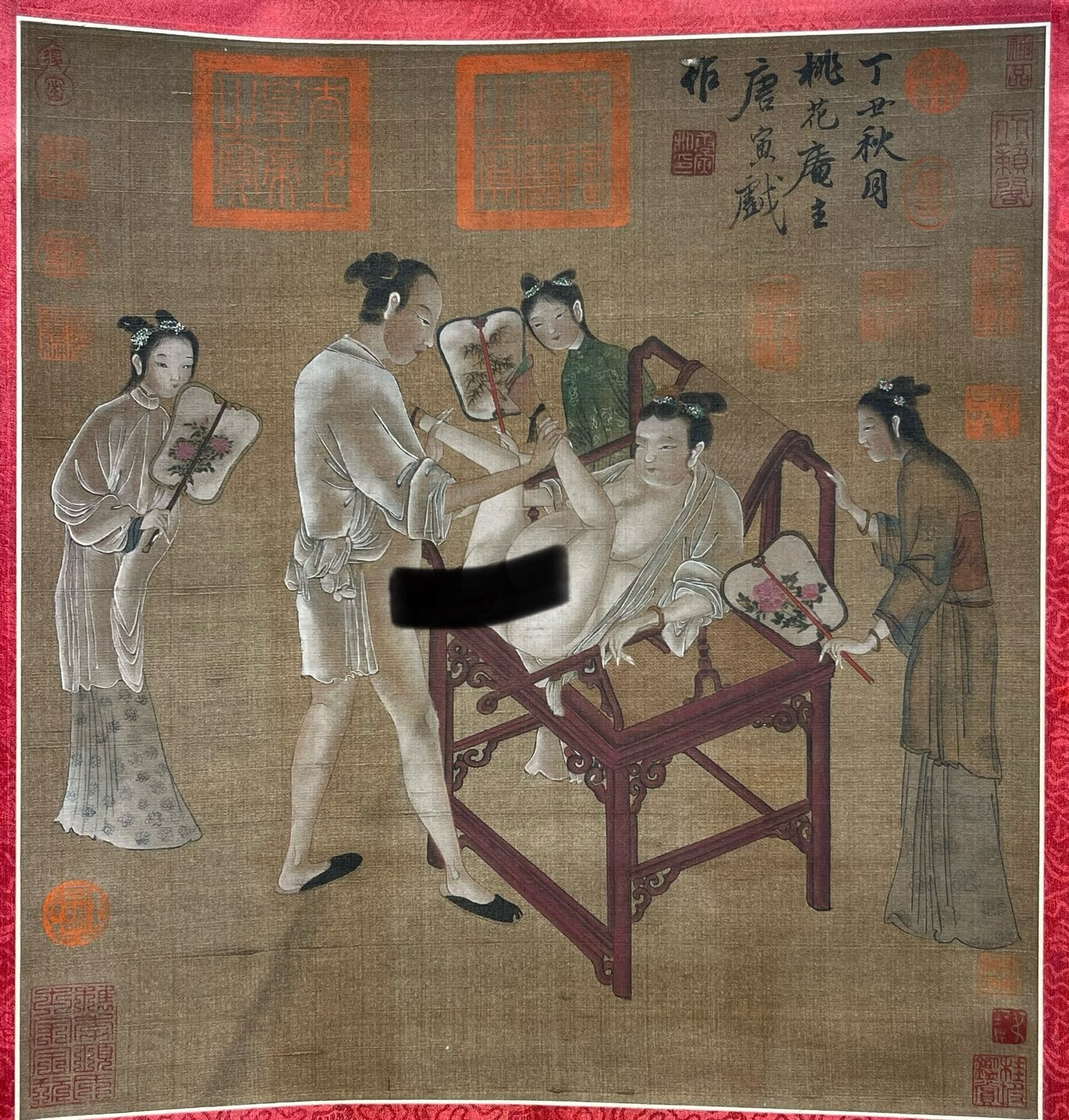 Chinese scroll painting Tang Yin