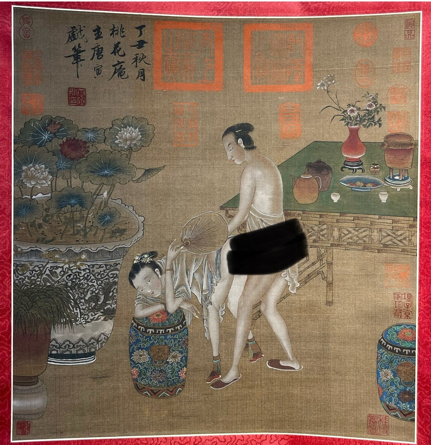 Chinese scroll painting Tang Yin